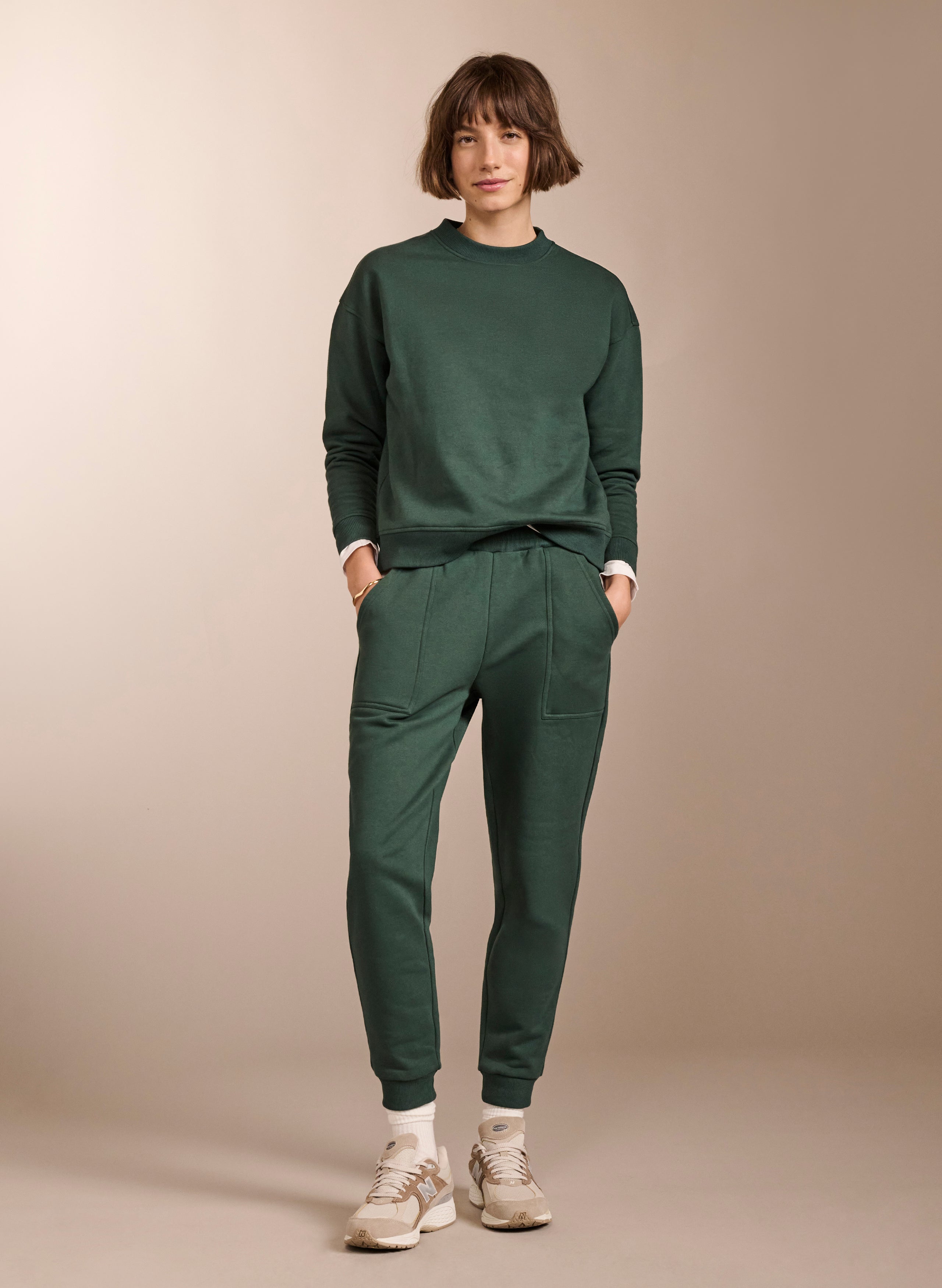 Sandra Organic Cotton & Kapok Blend Joggers – Baukjen