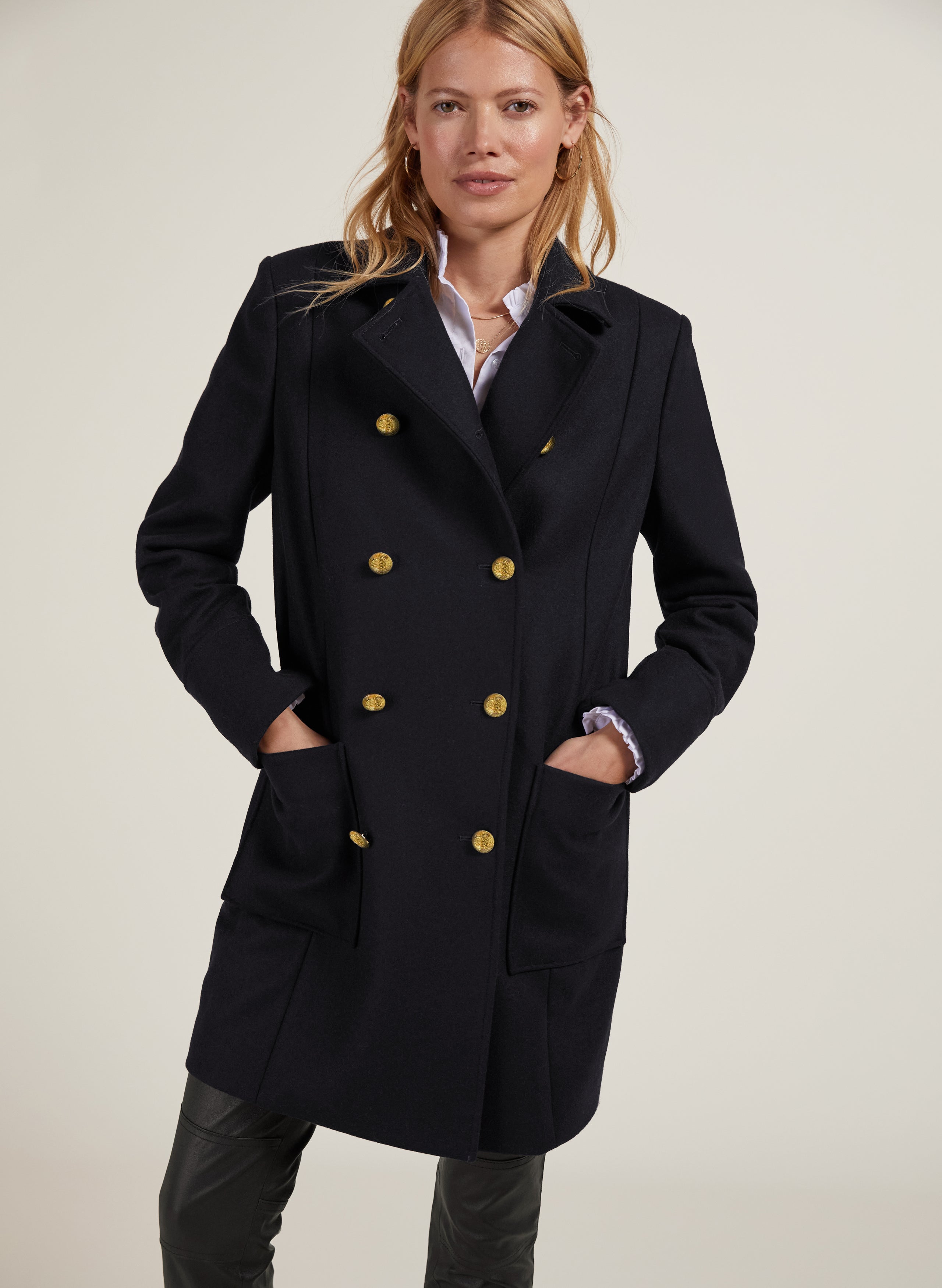 Baukjen milan hotsell boyfriend coat