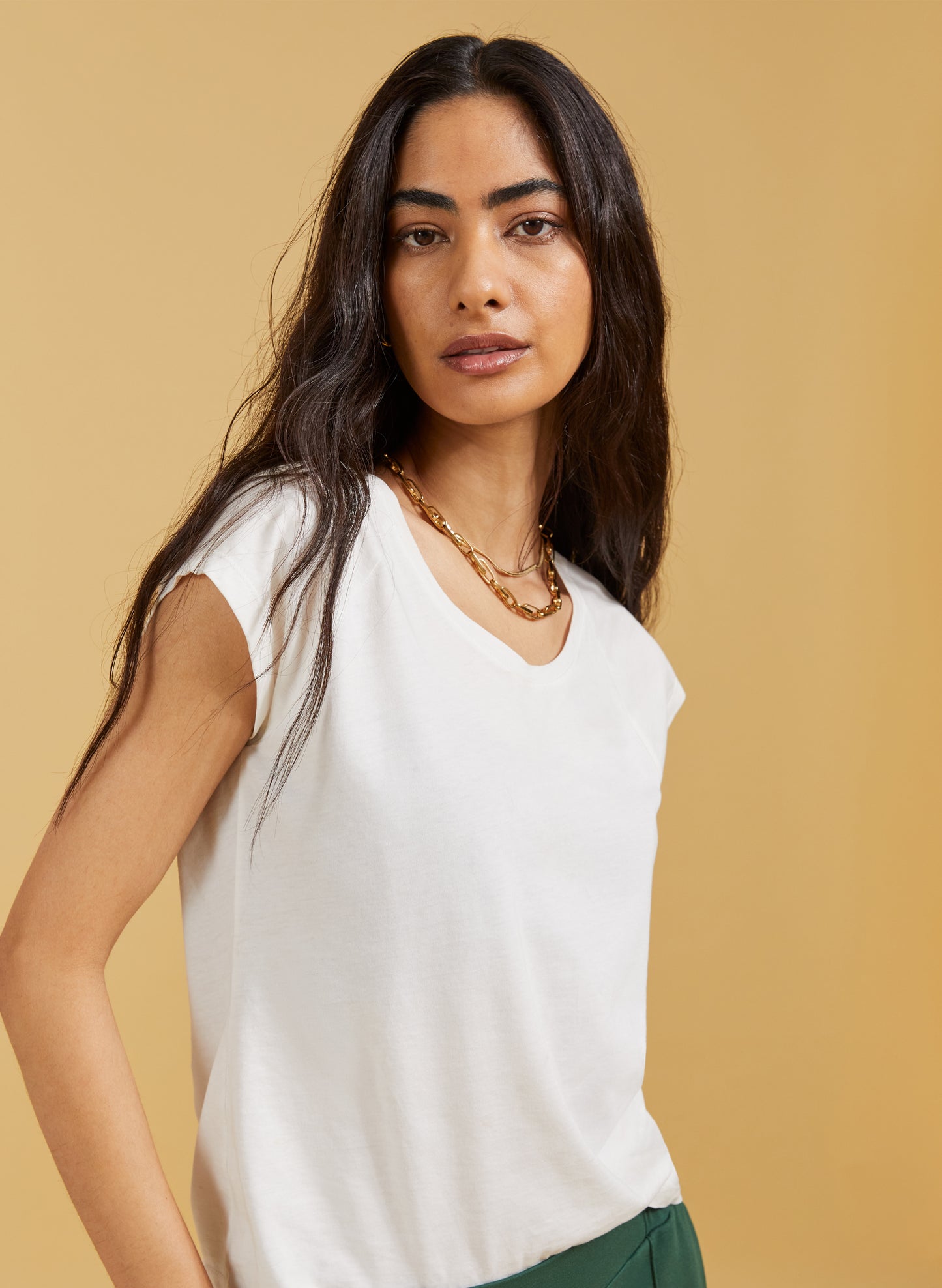 Catherine Organic Cotton Top