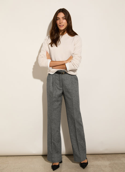 Victoria Recycled Wool Blend Trousers