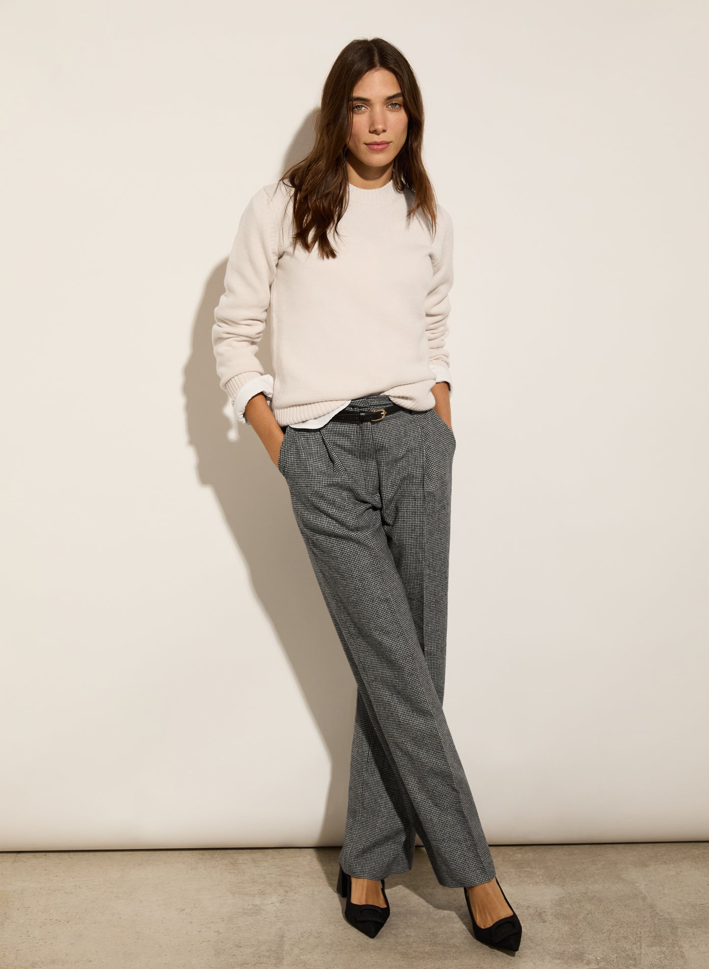 Victoria Recycled Wool Blend Trousers