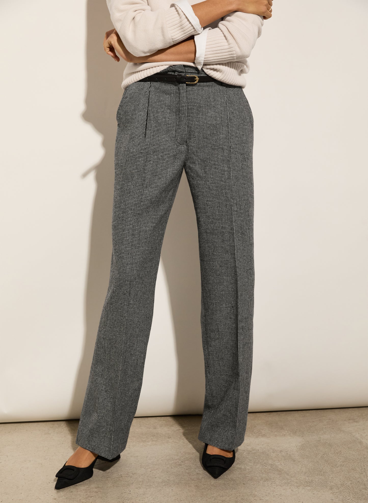 Victoria Recycled Wool Blend Trousers