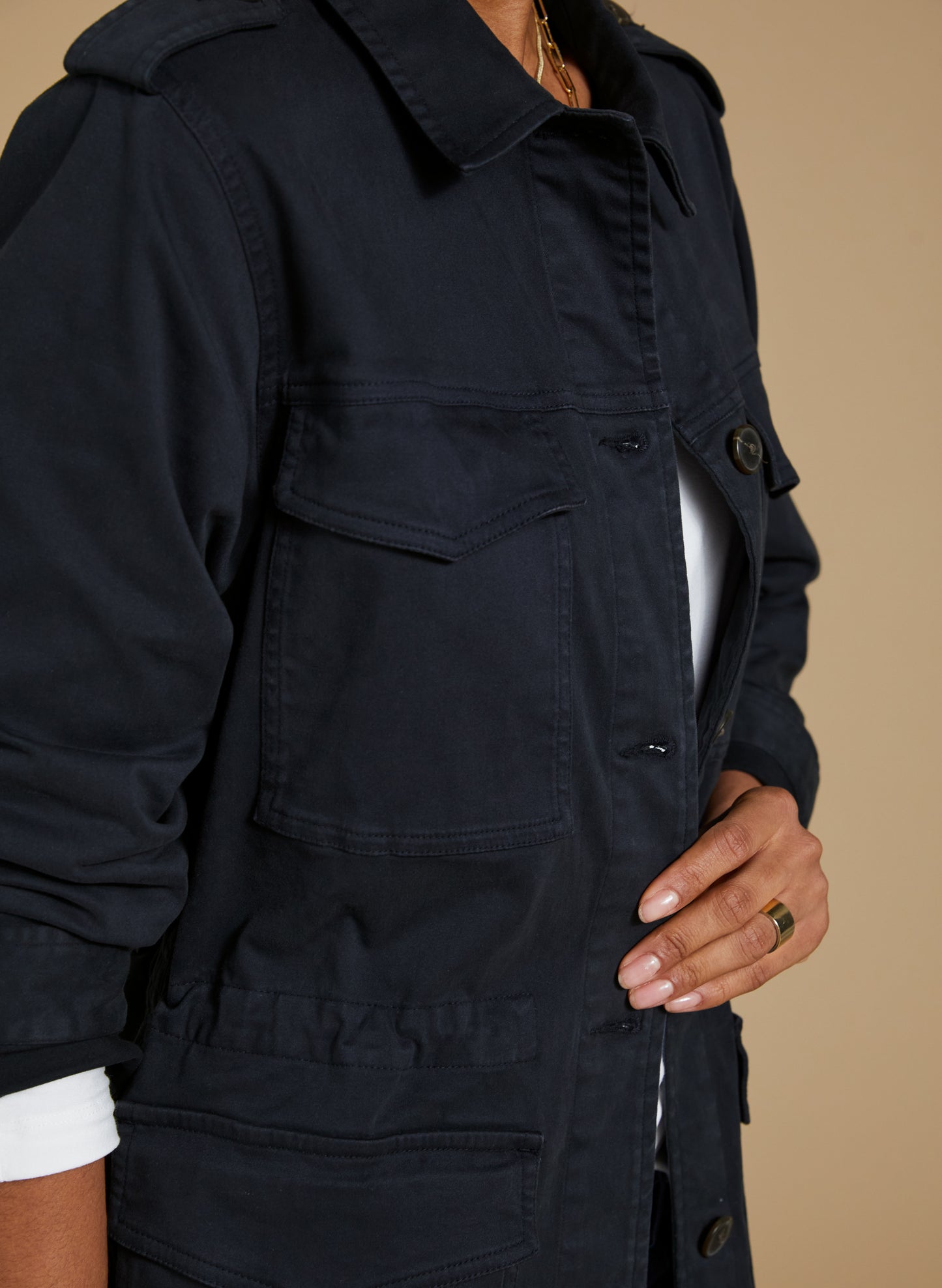 Drake Organic Cotton Utility Jacket