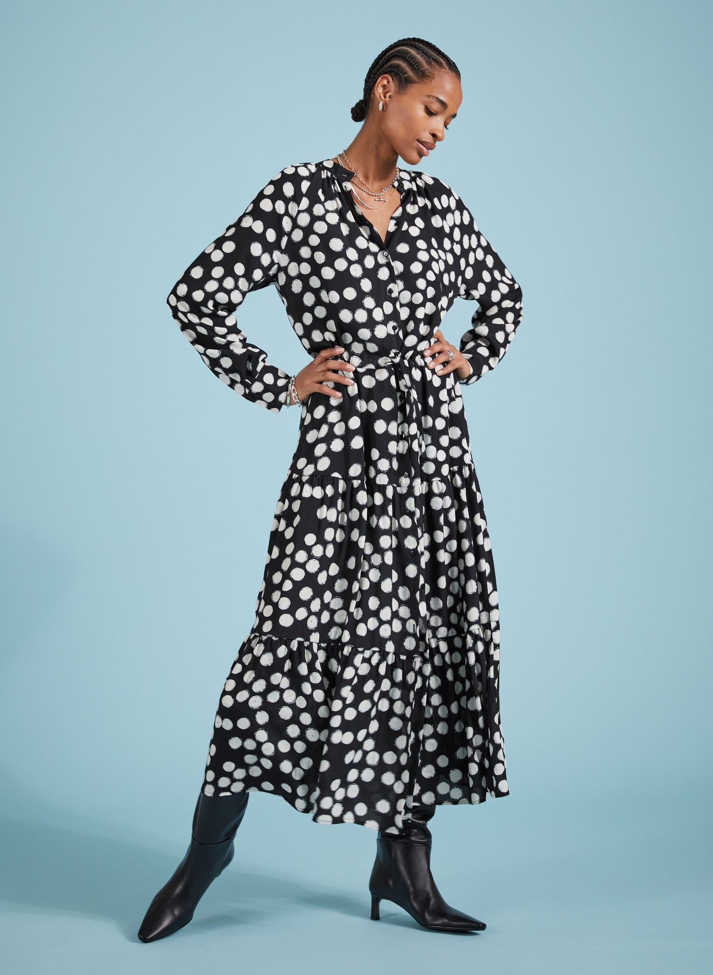 Cornelia Maxi Shirt Dress