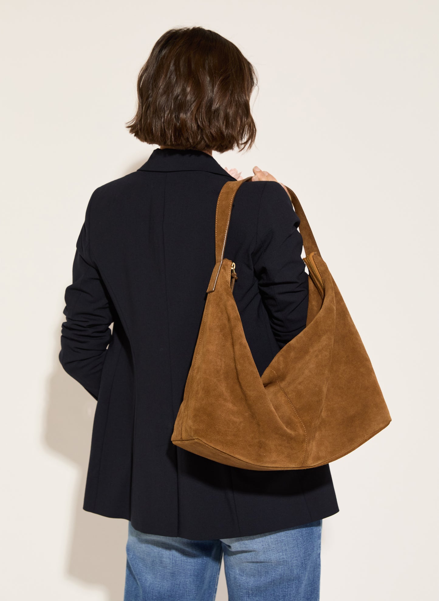 Lynette Suede Tote Bag 