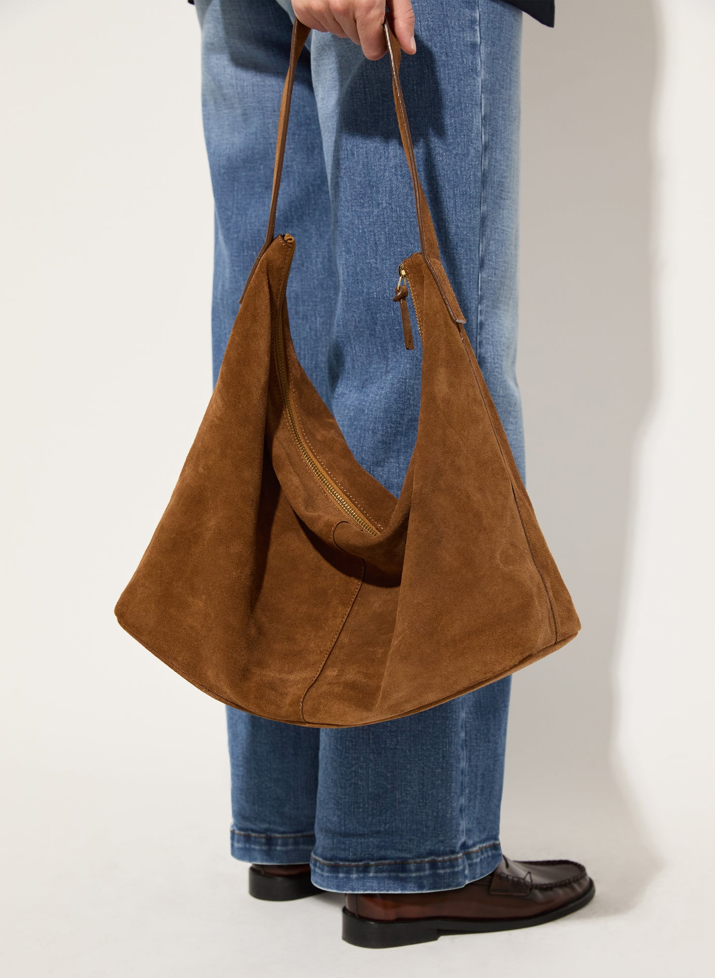 Lynette Suede Tote Bag 