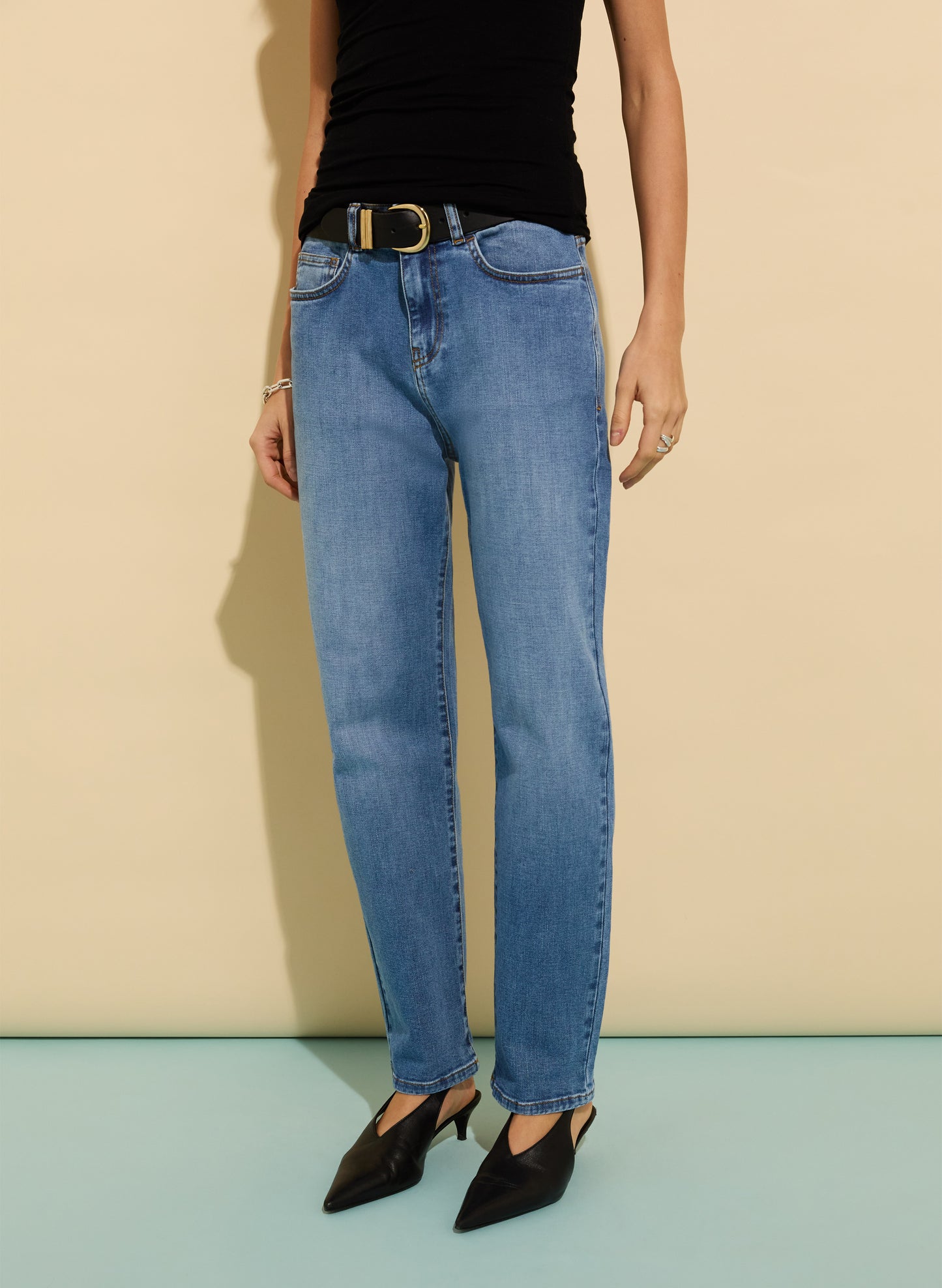 Eda Organic Cotton Stretch Boyfriend Jeans