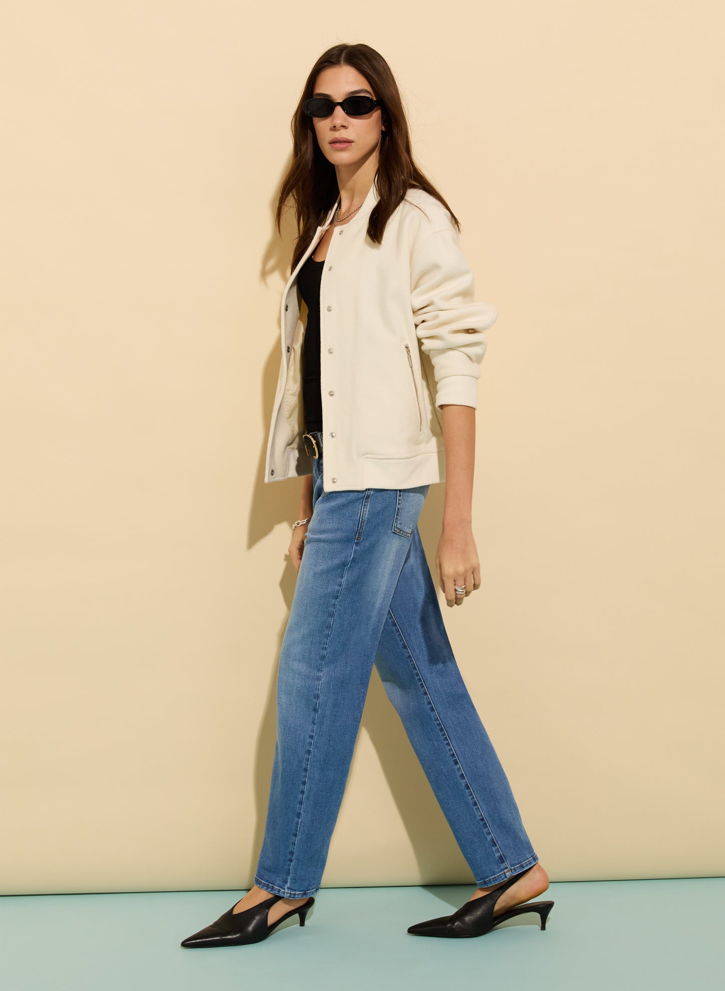 Eda Organic Cotton Stretch Boyfriend Jeans