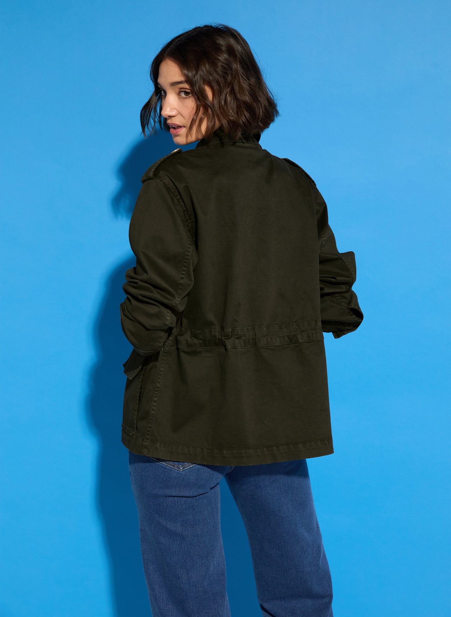 Mattie Organic Cotton Cargo Jacket