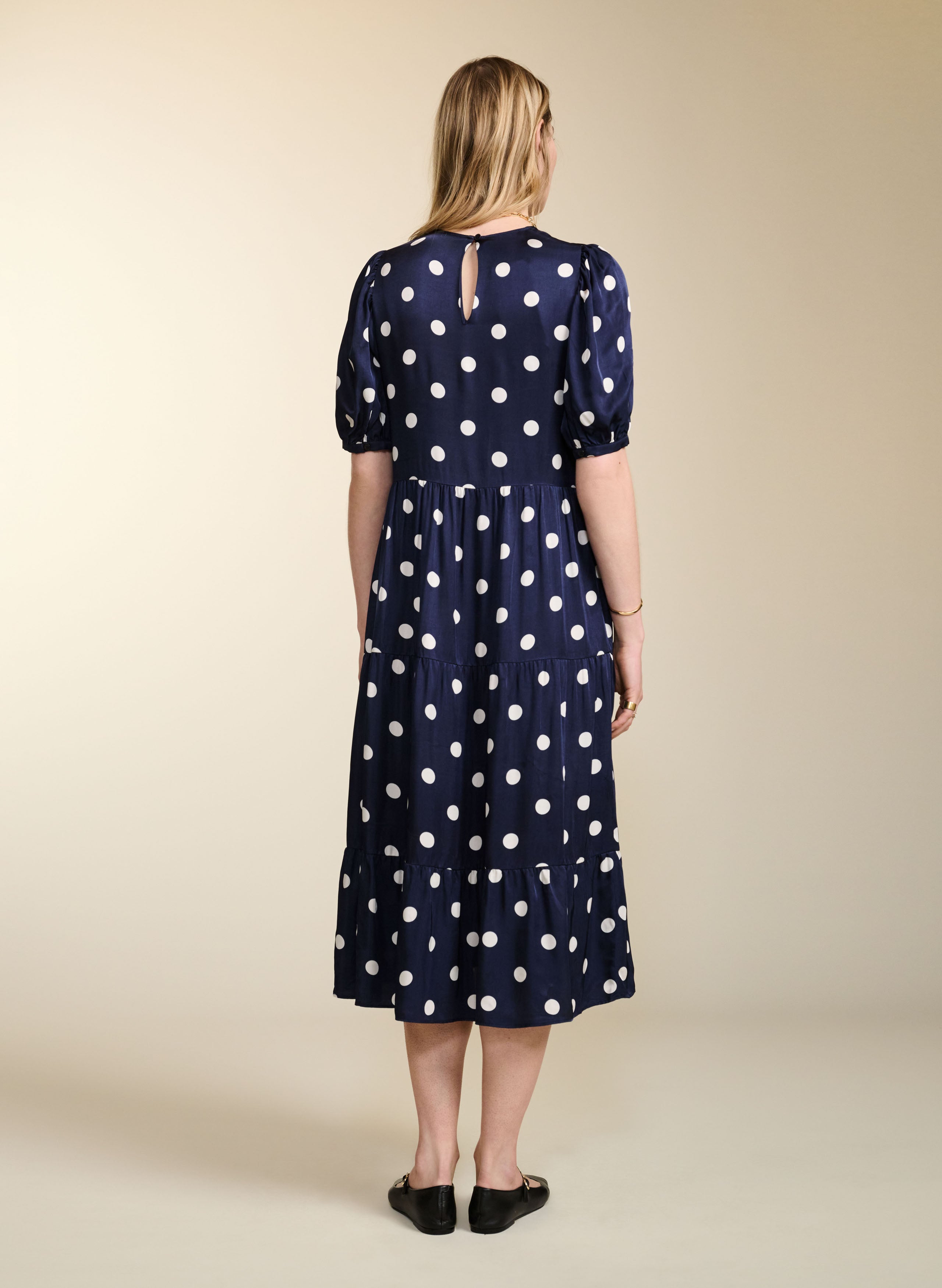 Big polka dot dress best sale