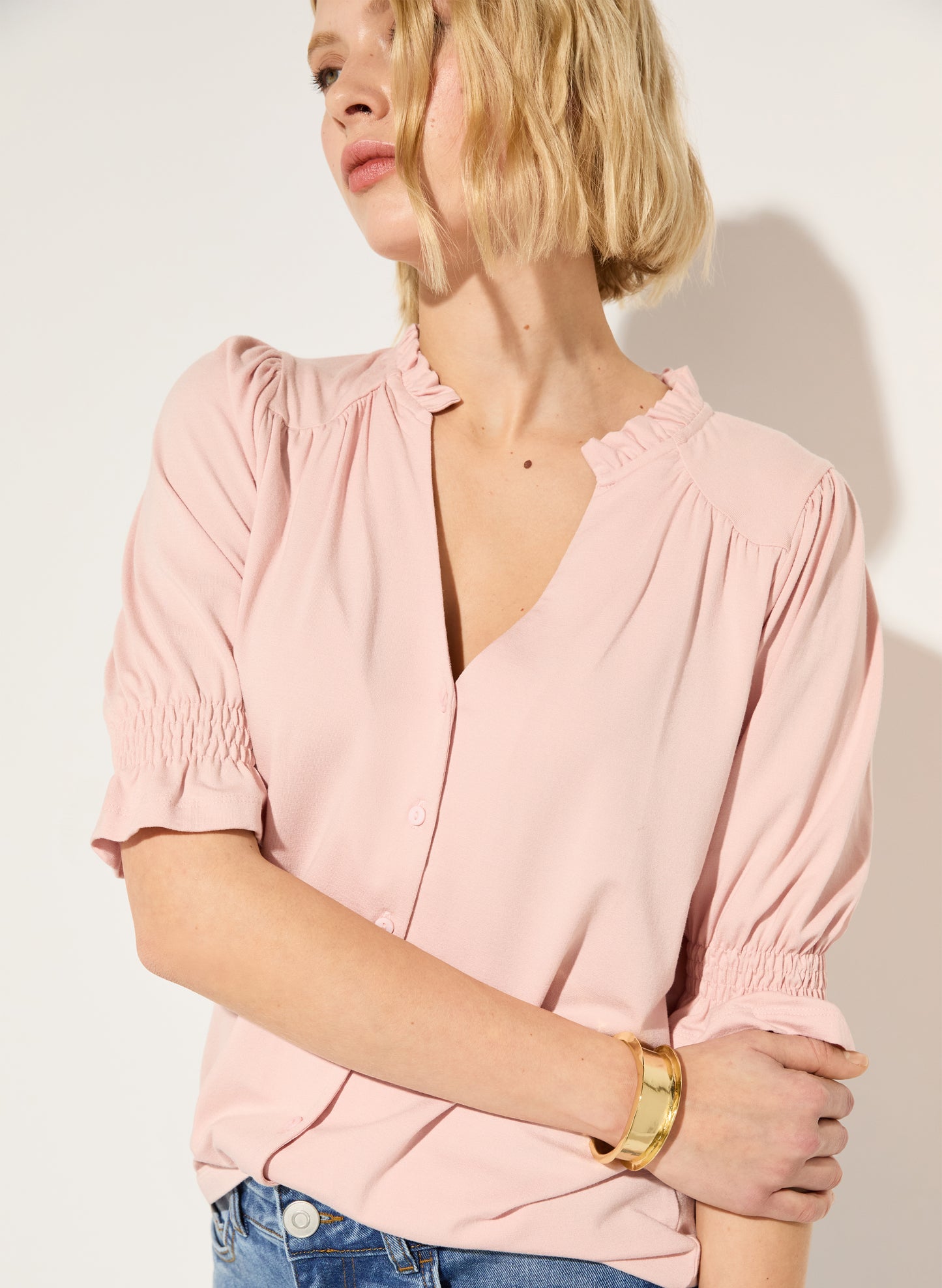 Noa Short Sleeve Blouse