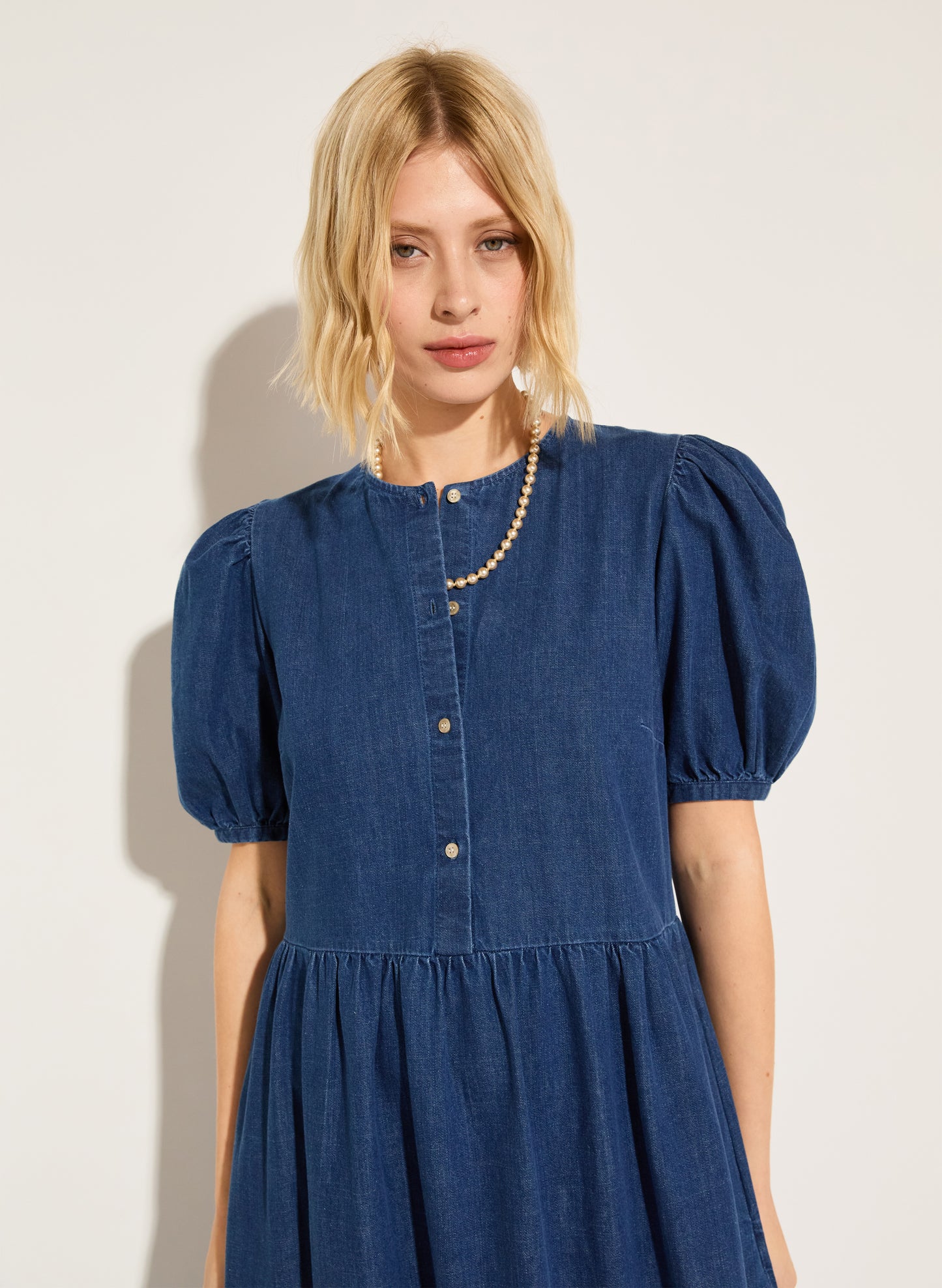 Clementina Denim Midi Dress