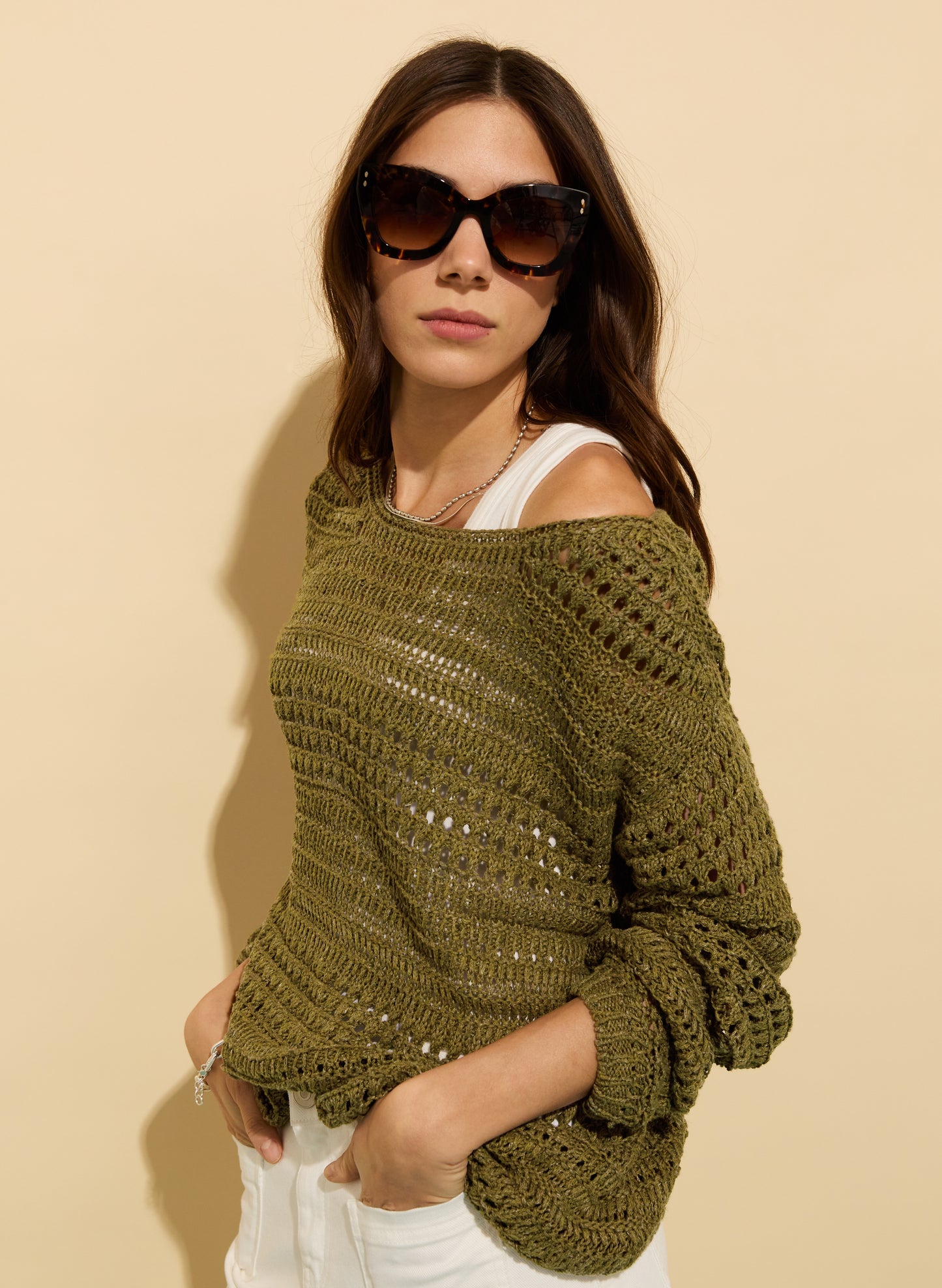 Ellinor European Flax Blend Jumper