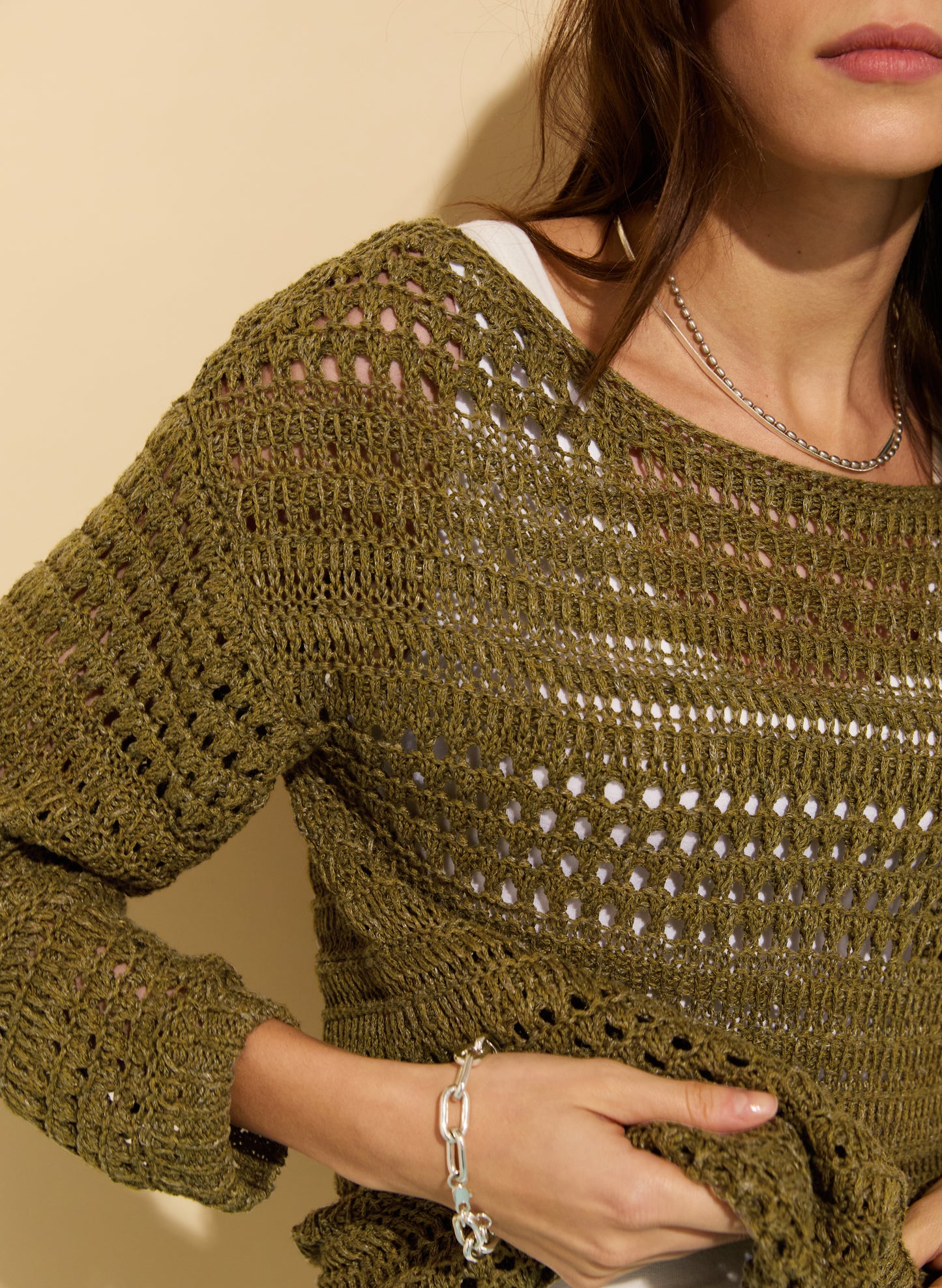 Ellinor European Flax Blend Jumper