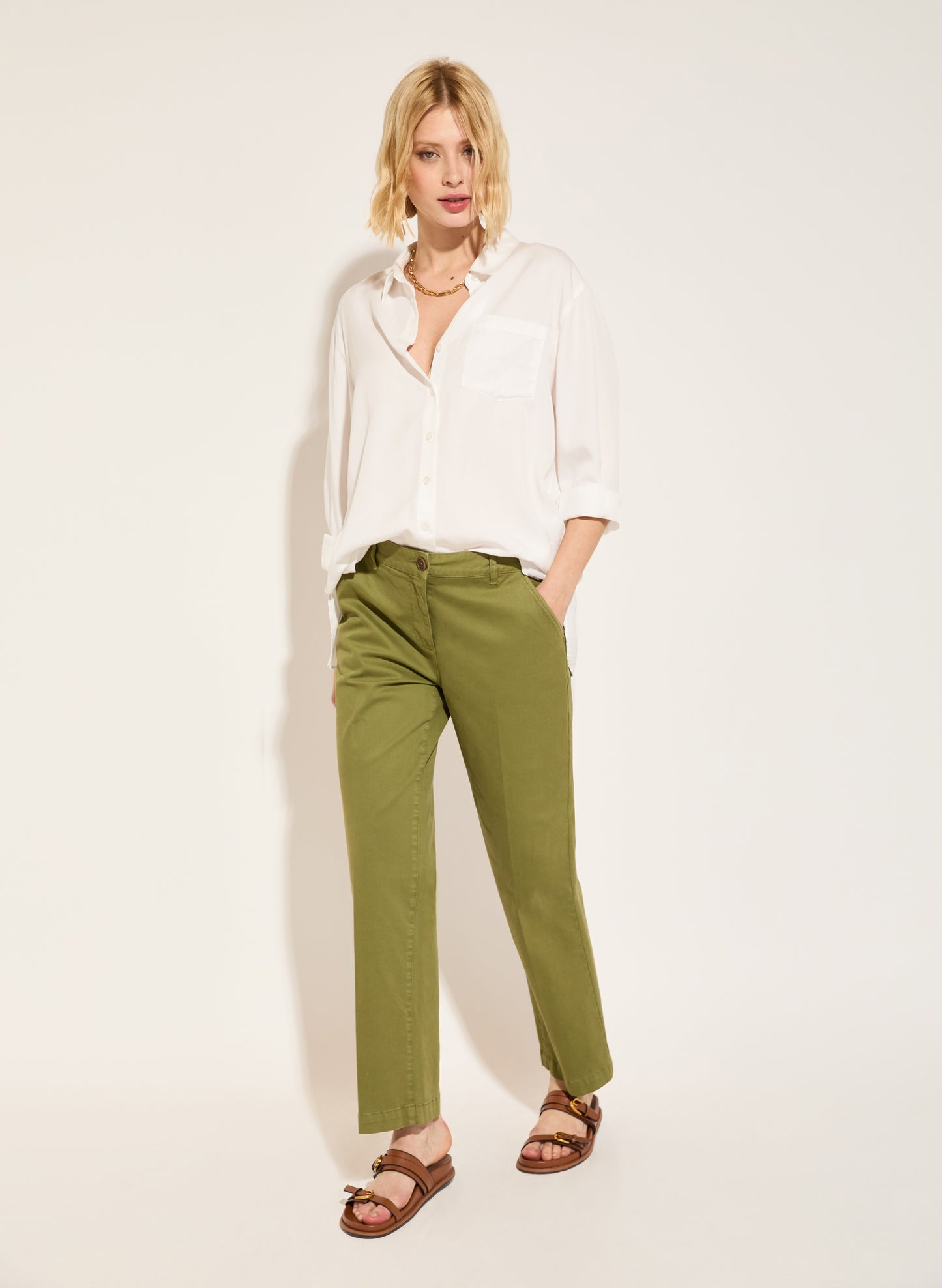 Linnea Organic Cotton Chinos