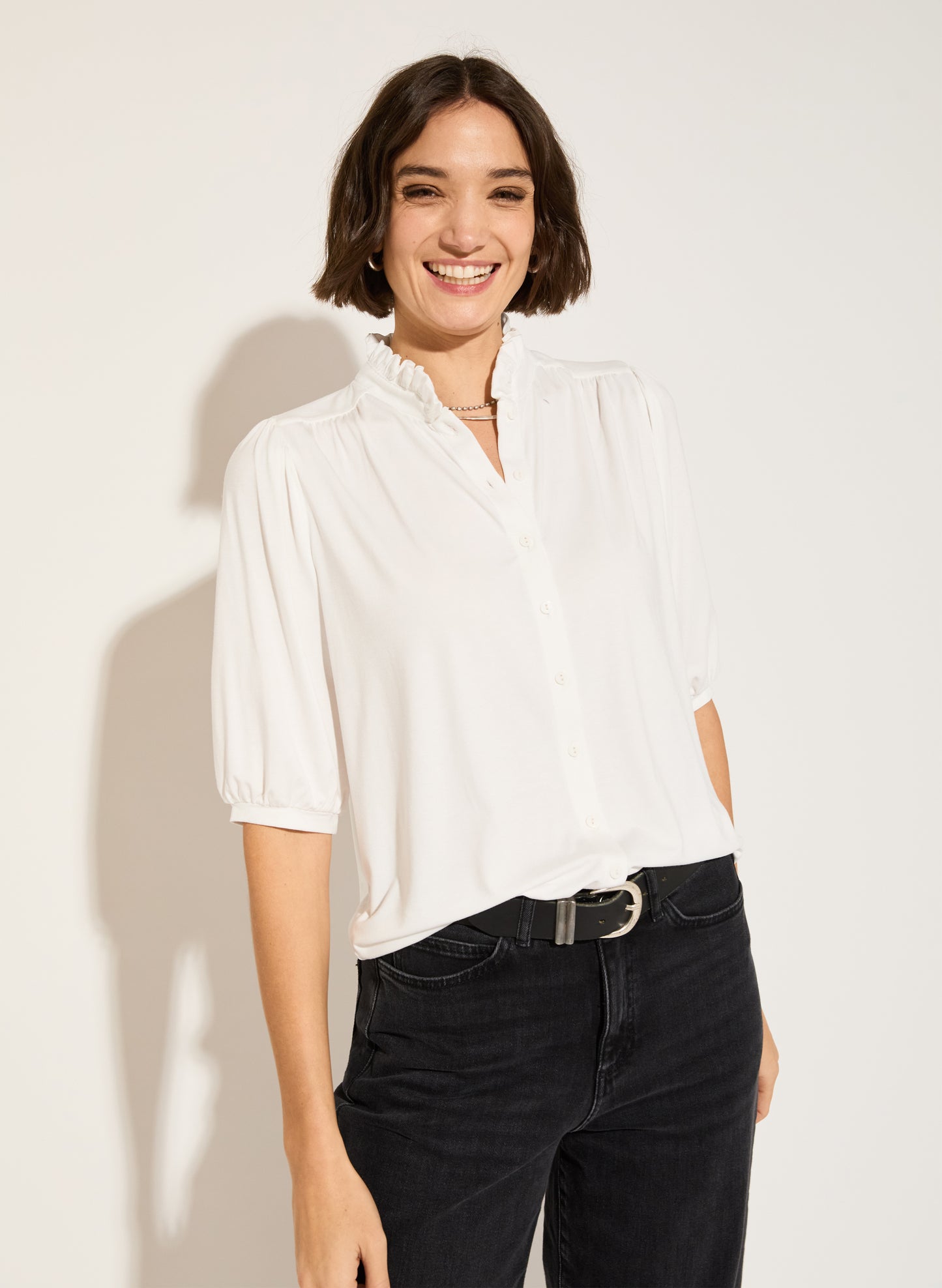 Janey Short Sleeve Blouse