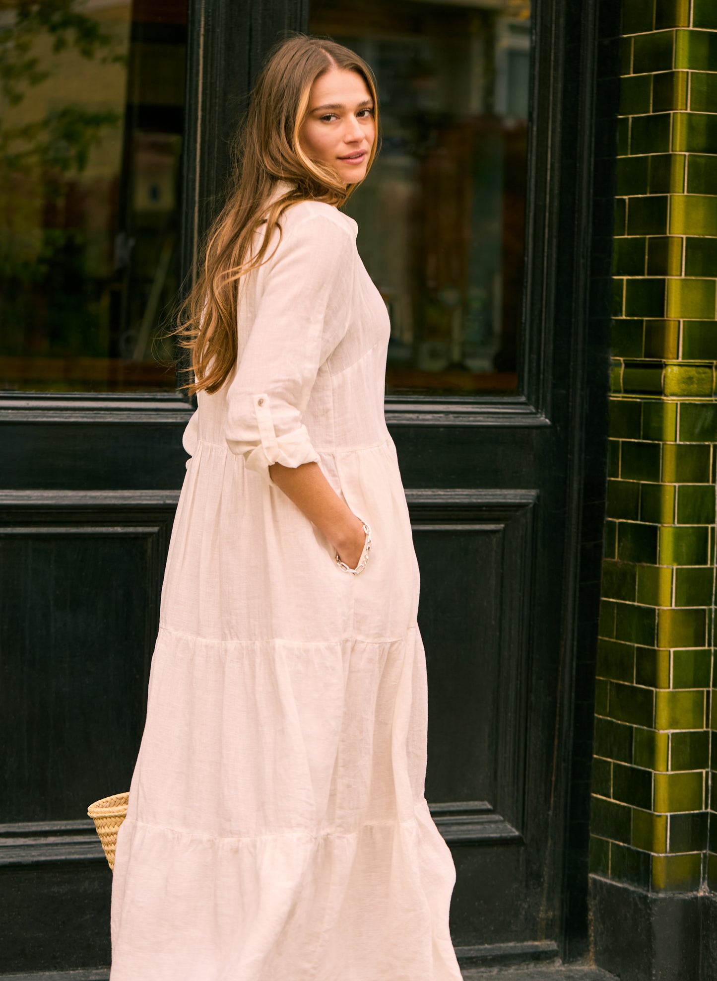 Brenda Linen Dress