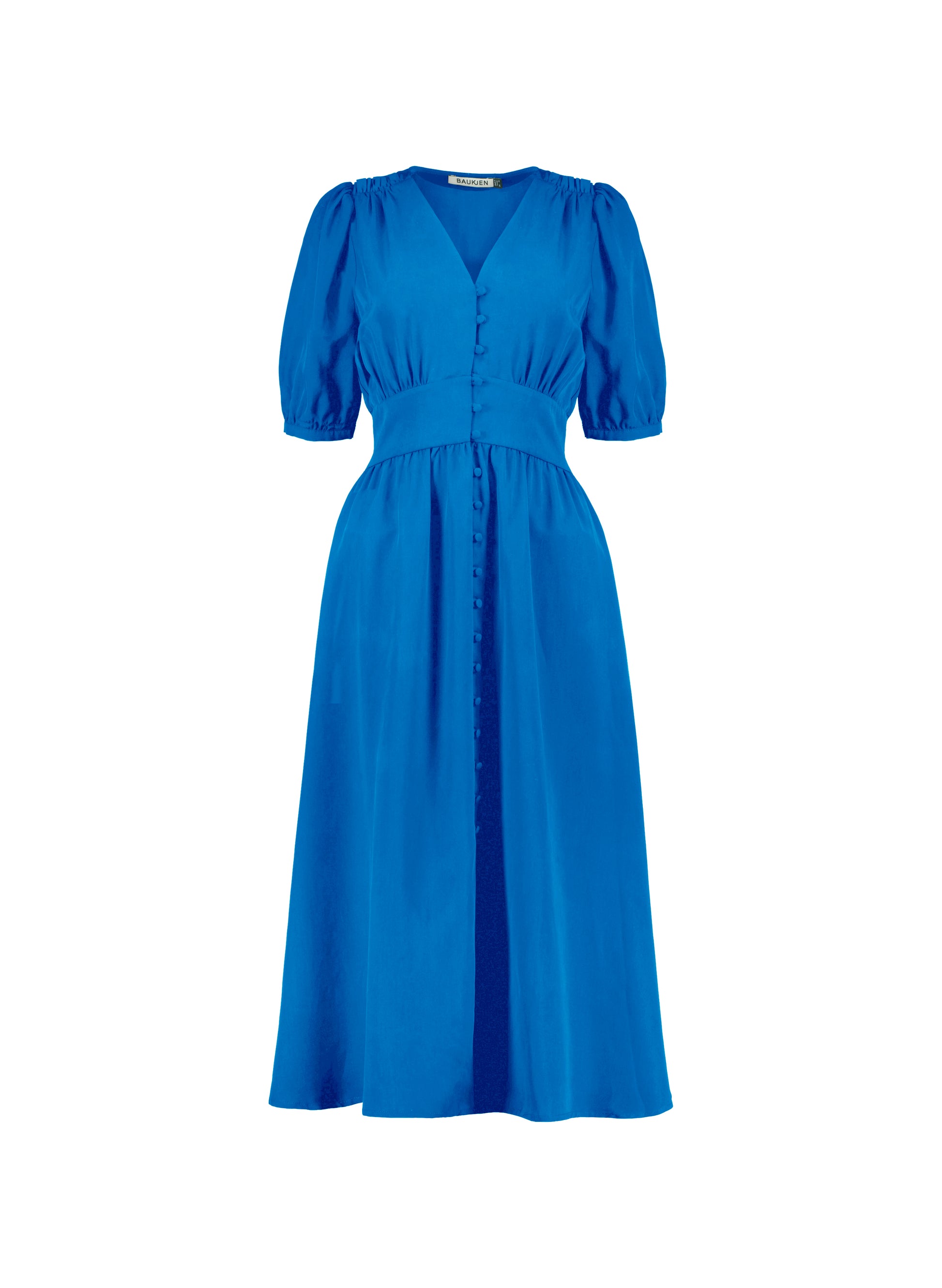 Tia Dress with Tencel™ - Adriatic Blue | Baukjen