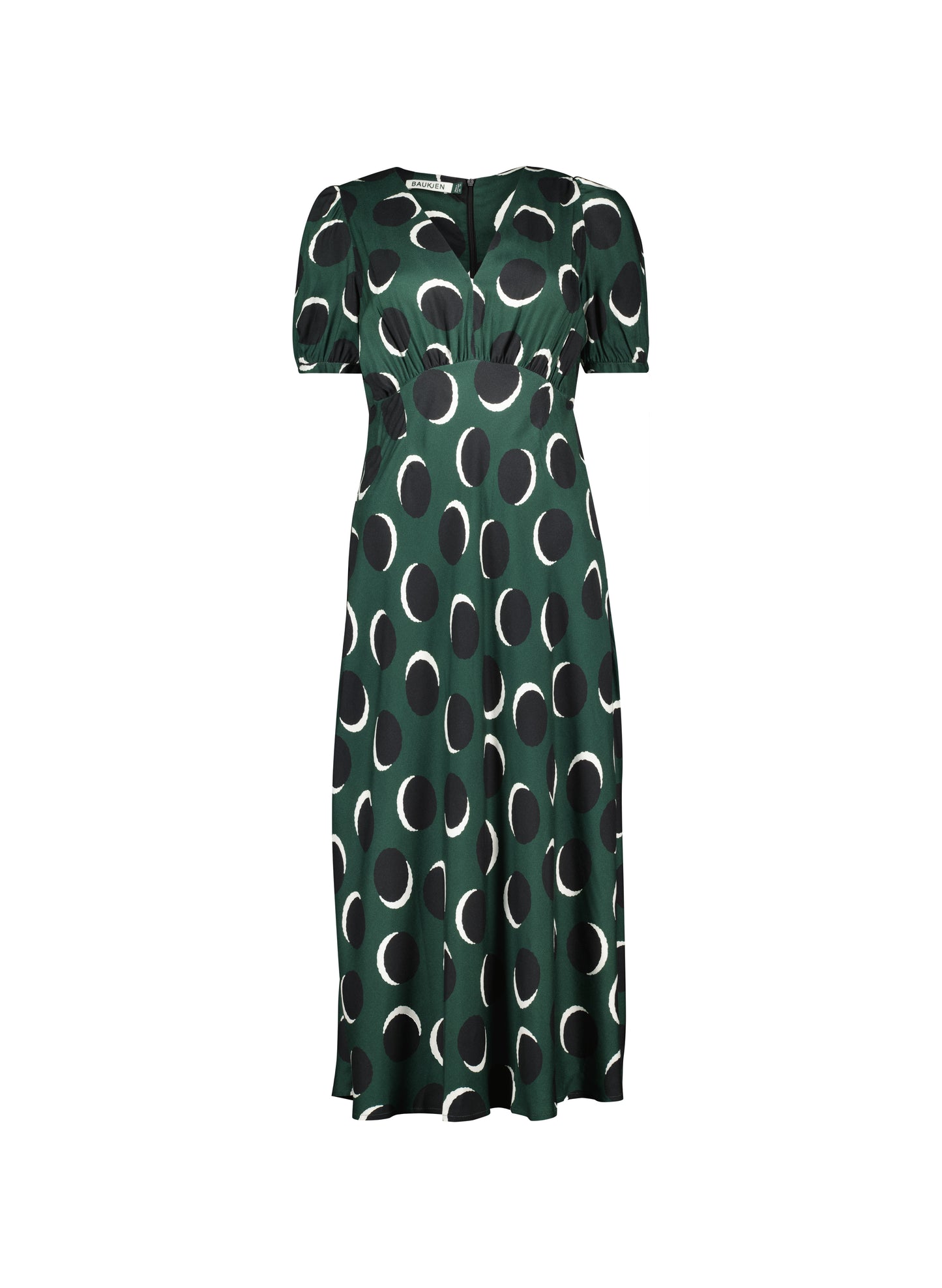 Kaydence Printed Midi Tea Dress with Livaeco