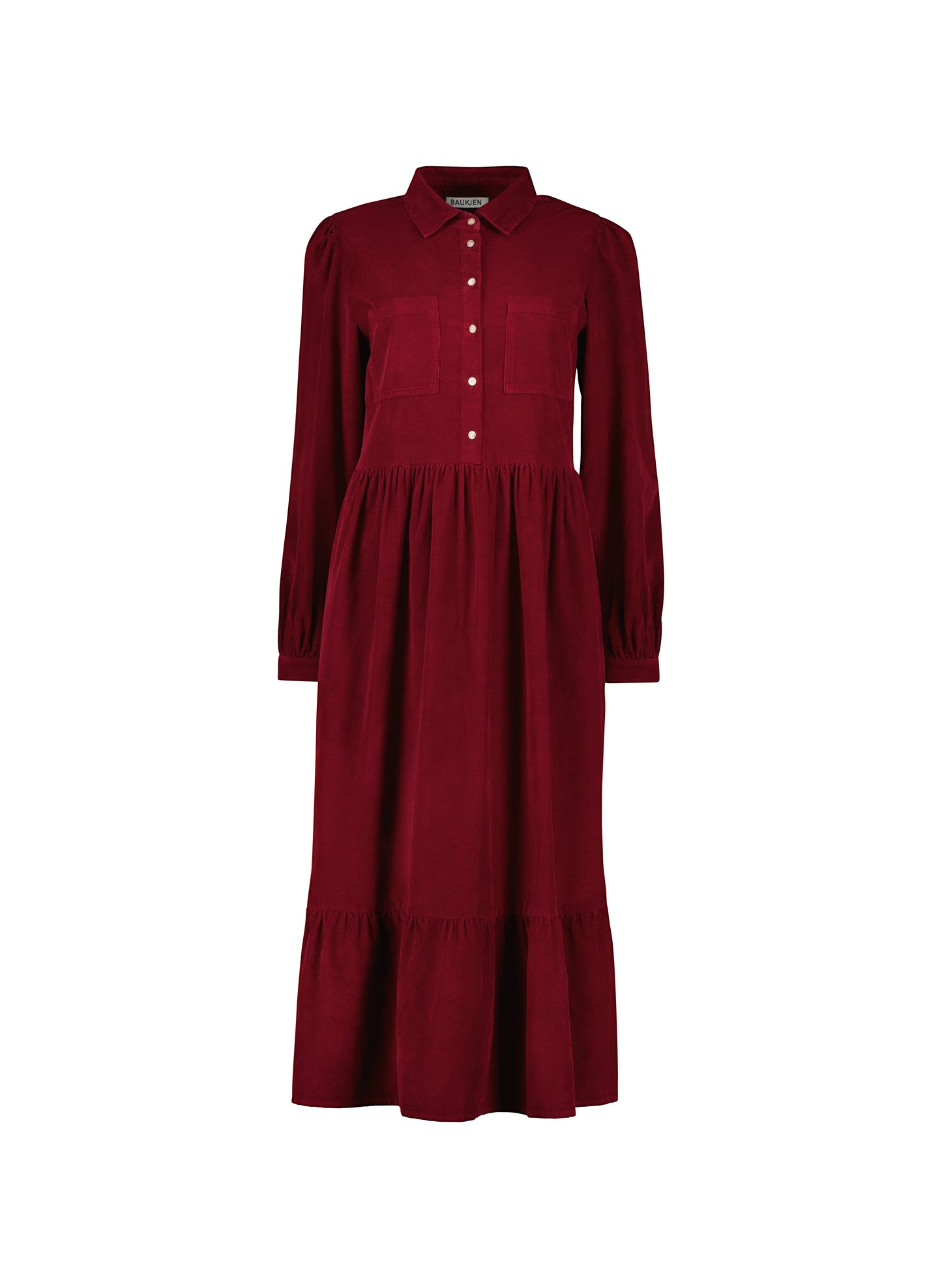 Philippa Organic Corduroy Midi Dress