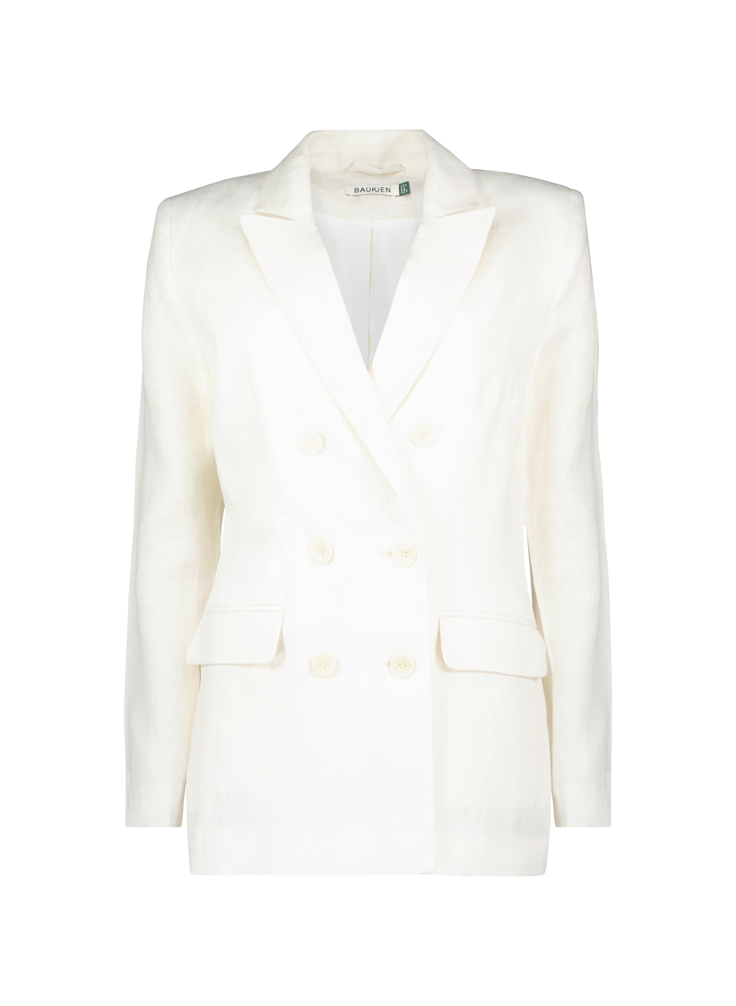 Pure white blazer hotsell