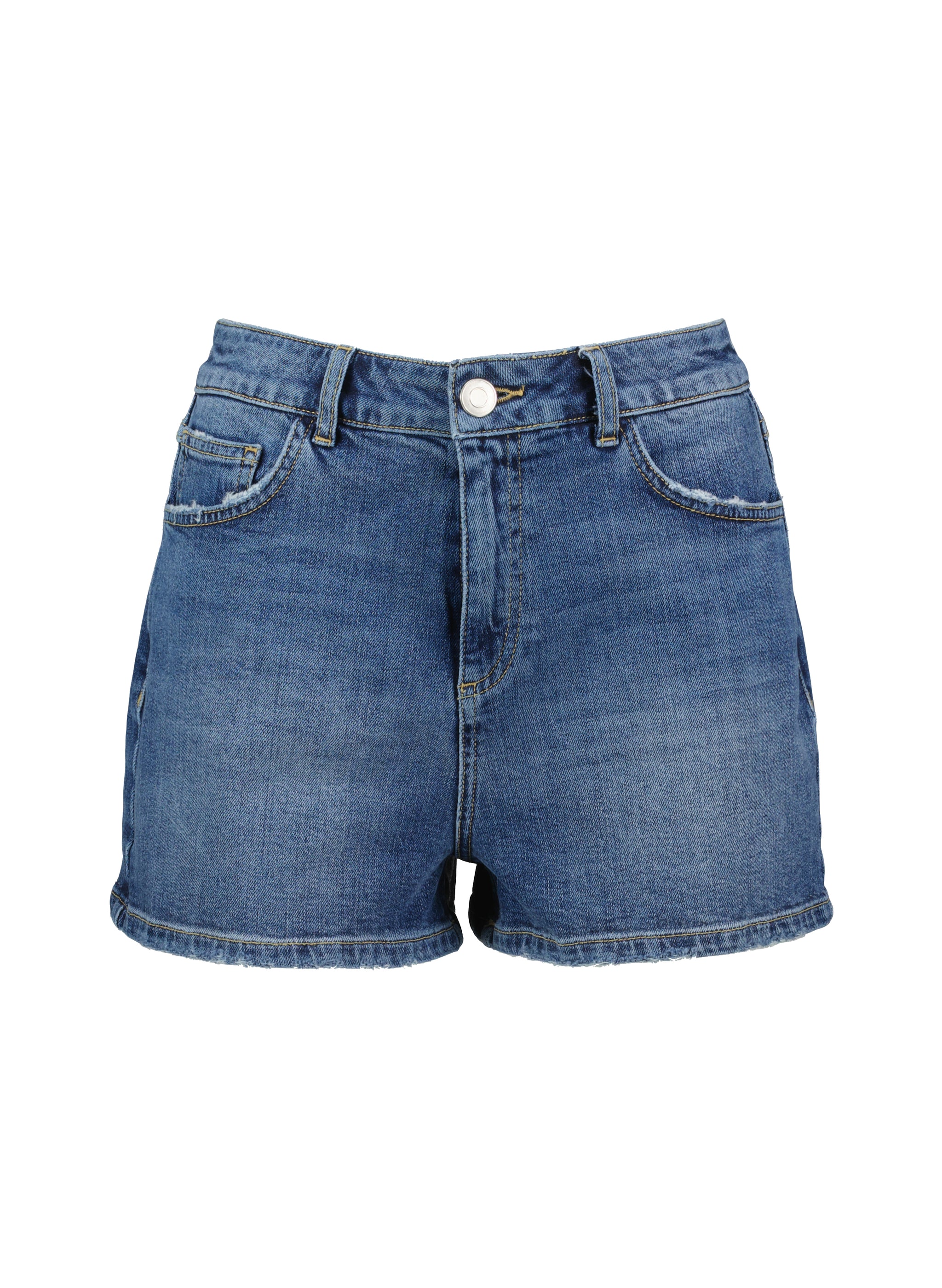 Isendre Organic Shorts - Washed Indigo | Baukjen