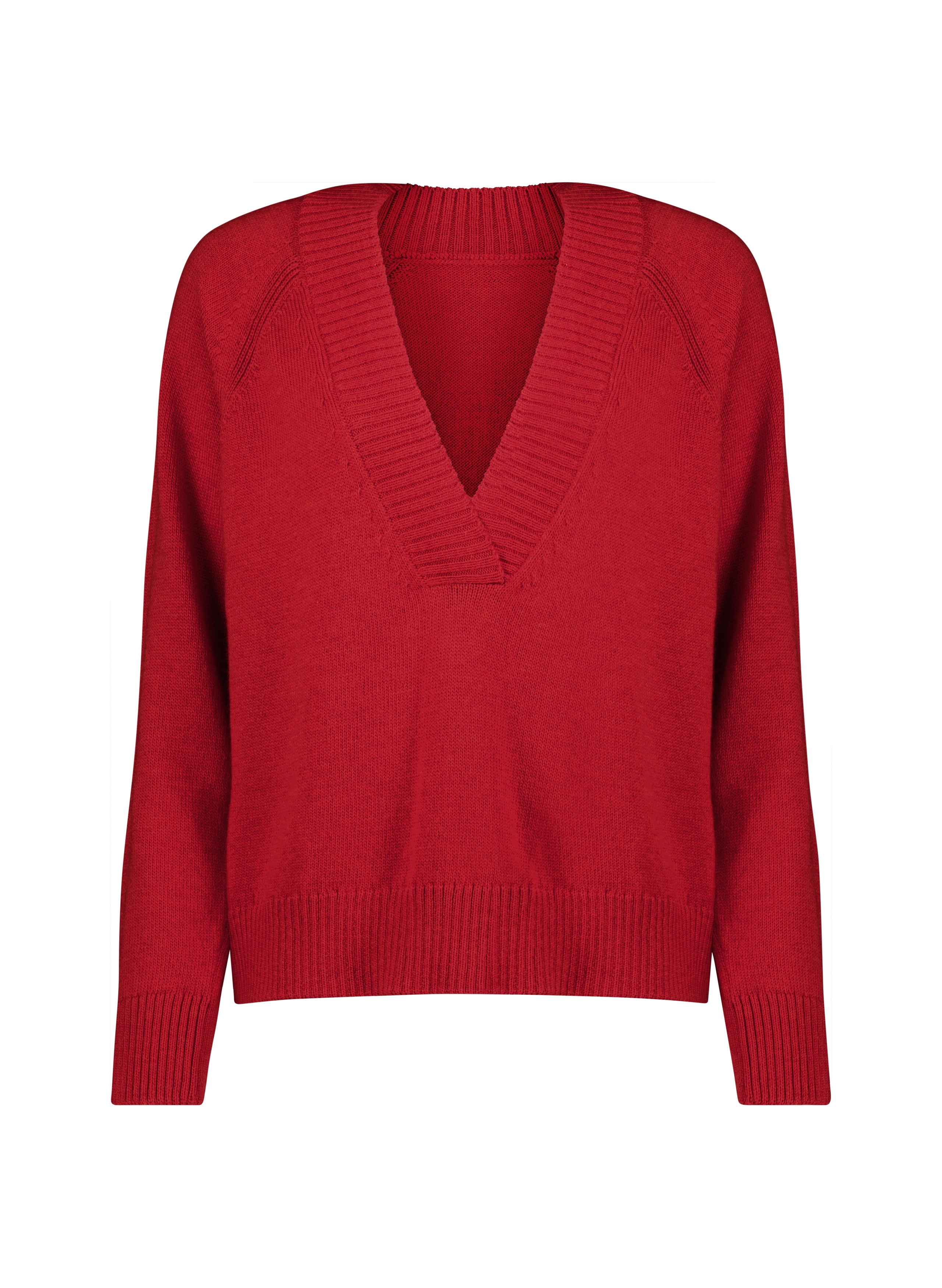 Red hot sale wooly jumper