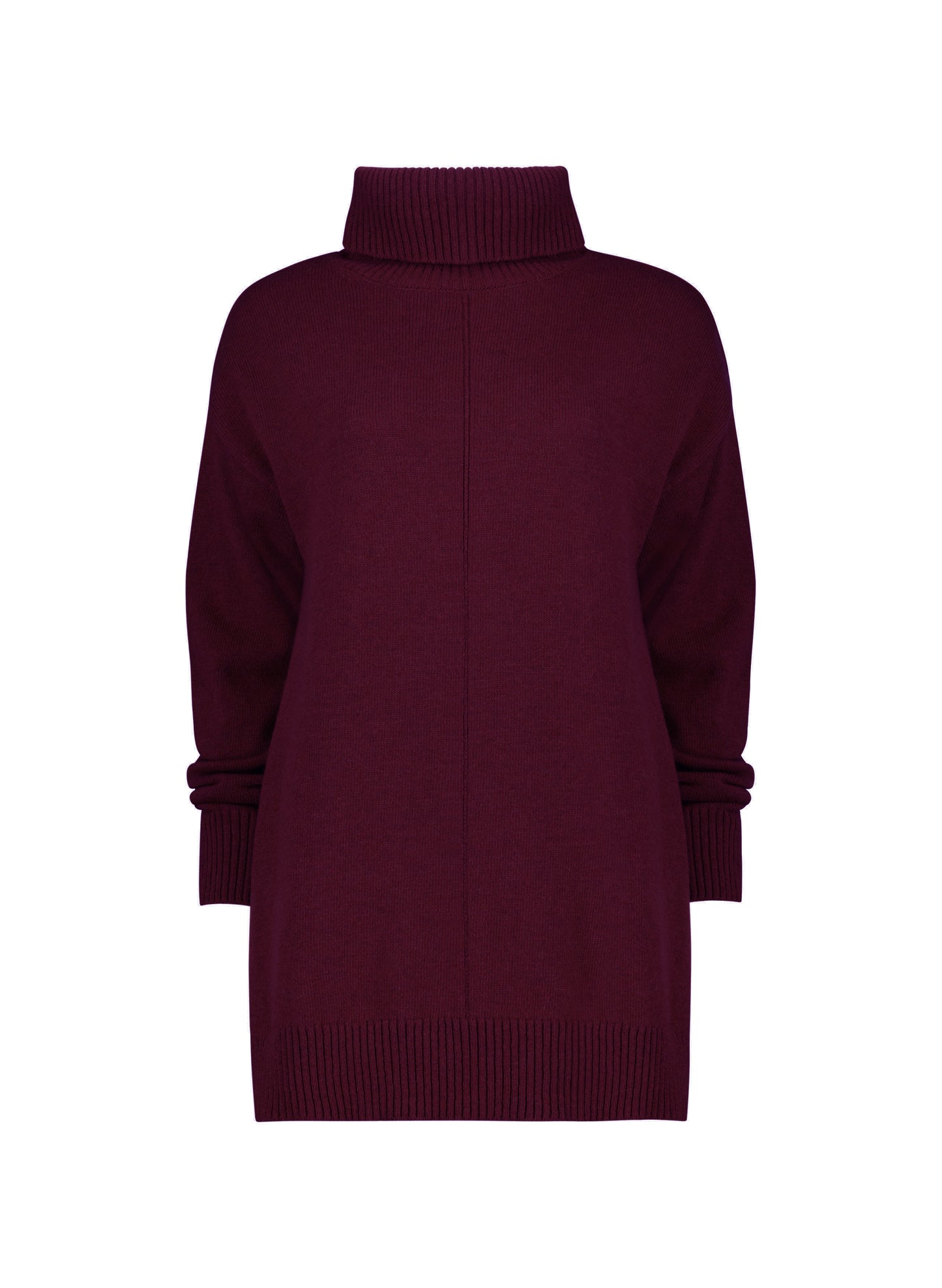 Asher Wool Blend Turtleneck Jumper