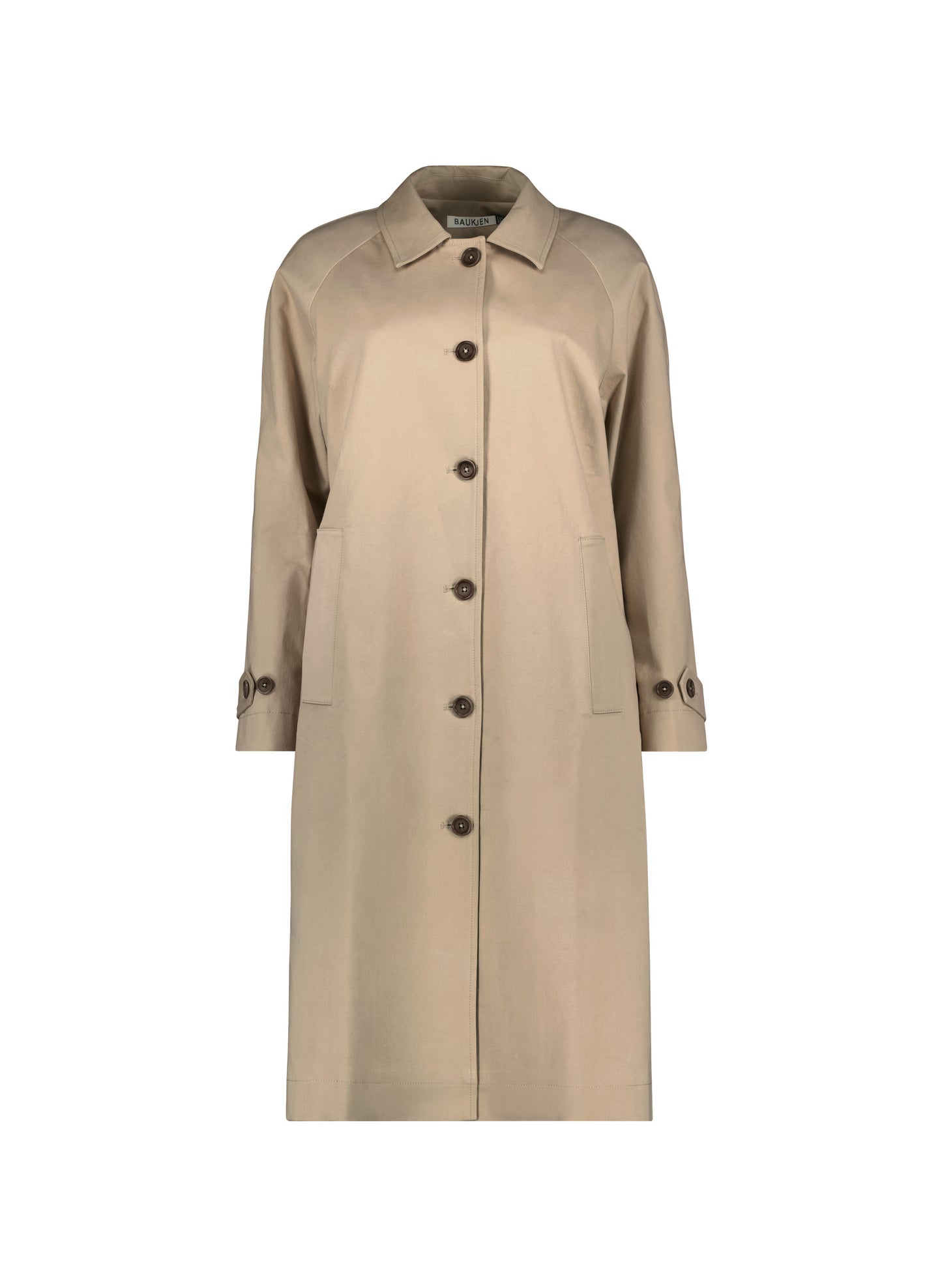 Hazel Organic Cotton Mac Coat