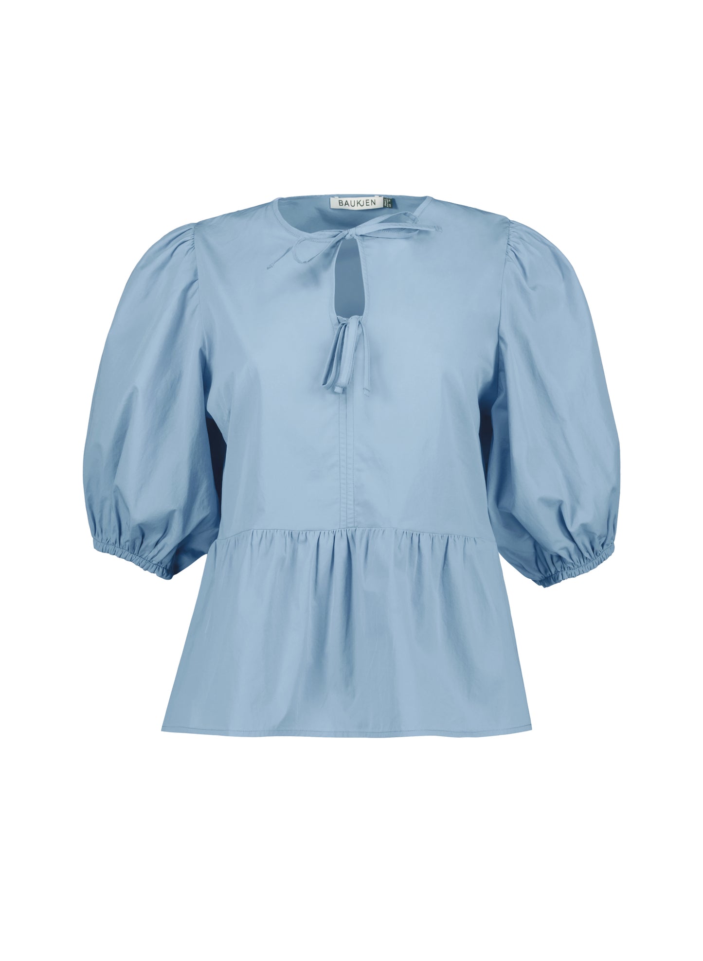 Azura Organic Cotton Tie Detail Blouse