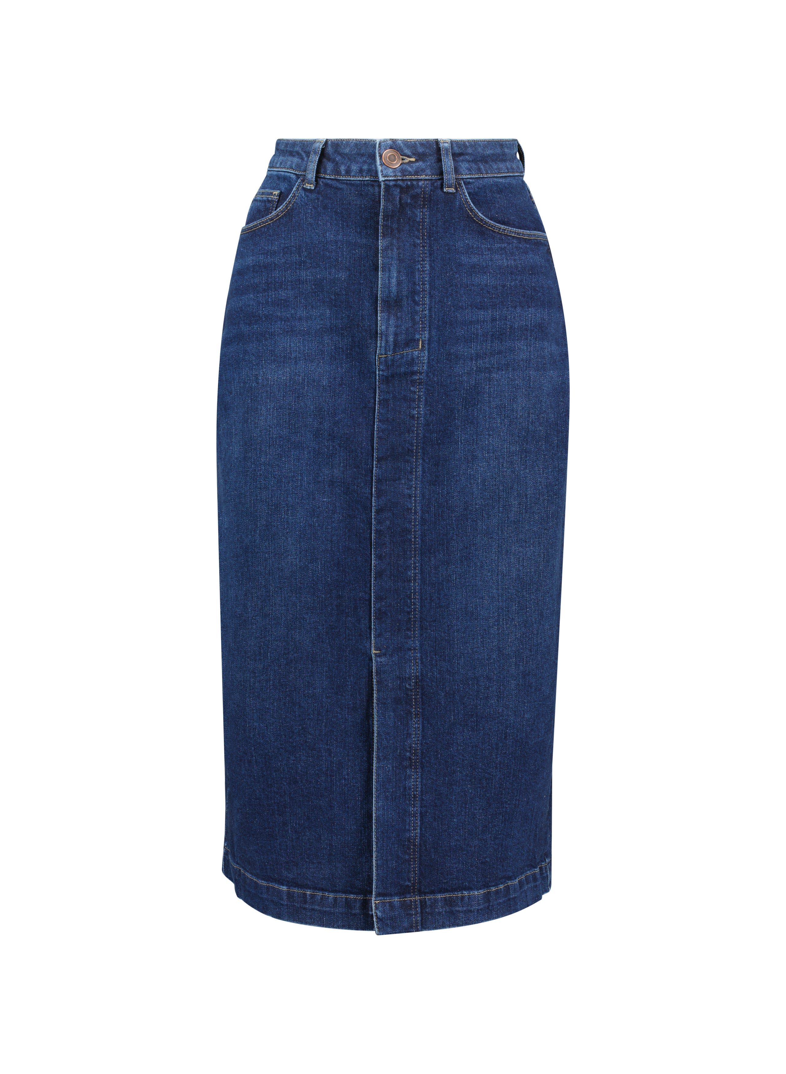 Denim pencil best sale skirt uk