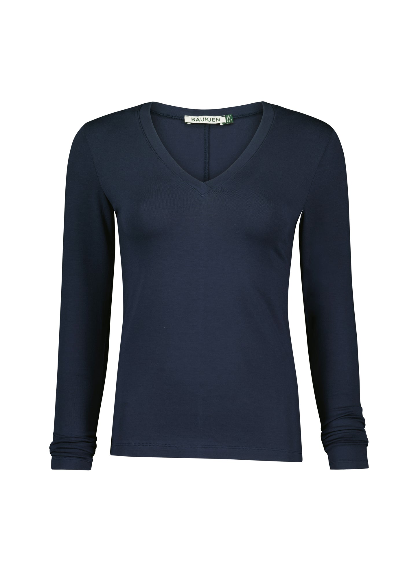 Baukjen Essentials Long Sleeve V-Neck Top with LENZING™ ECOVERO™