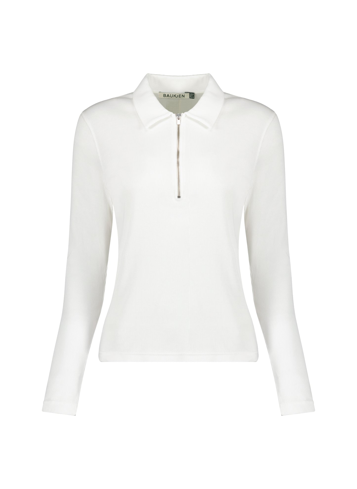 Pre-Loved Organic Cotton Zip Collar Top