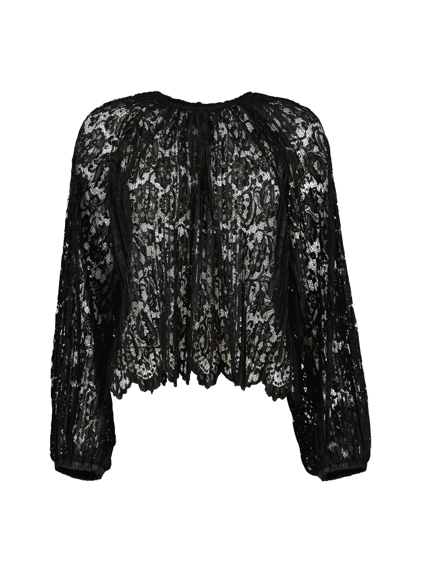 Coline Recycled Lace Sheer Top