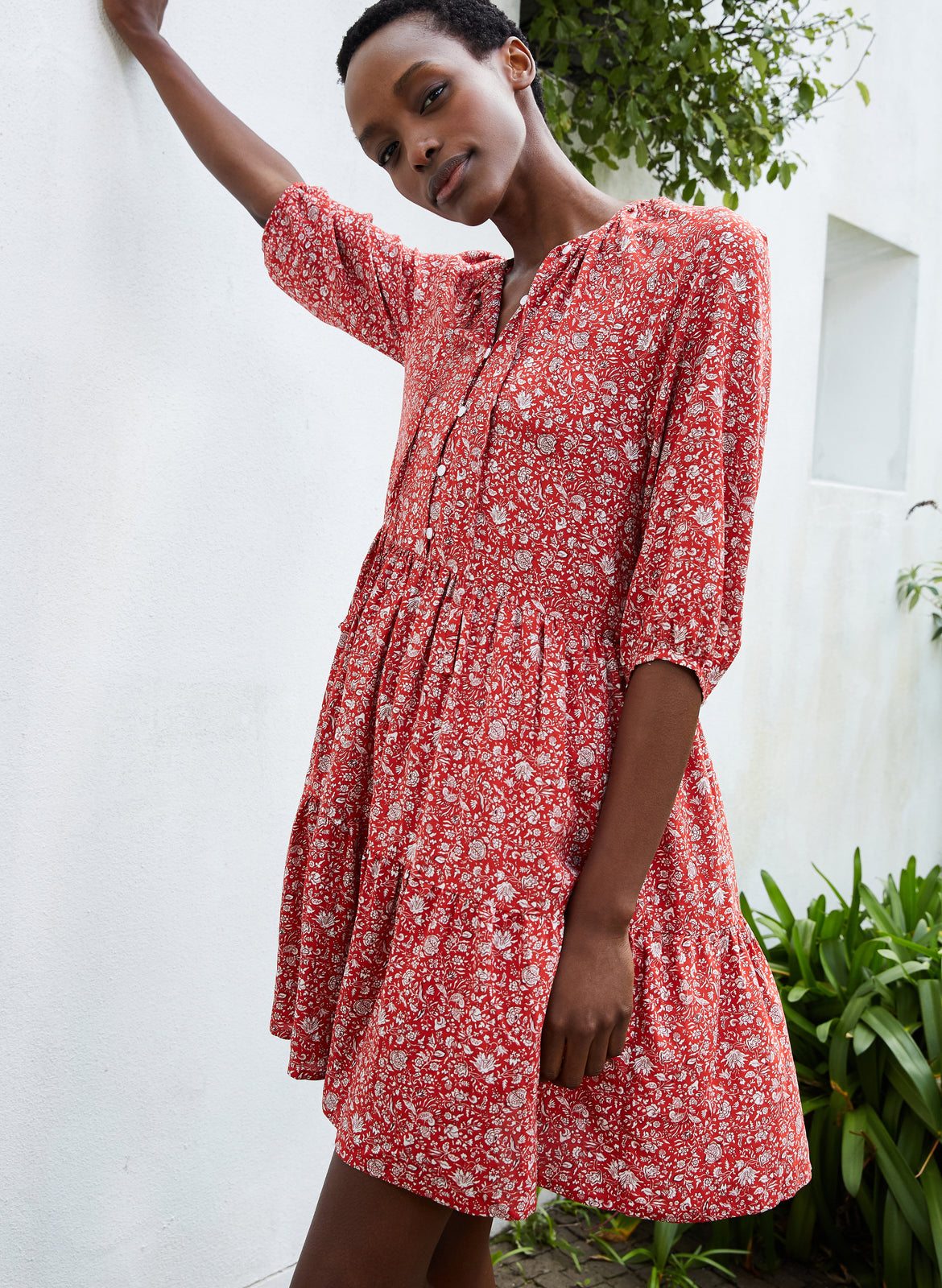 sretsis CALISTO EYELET DRESS-