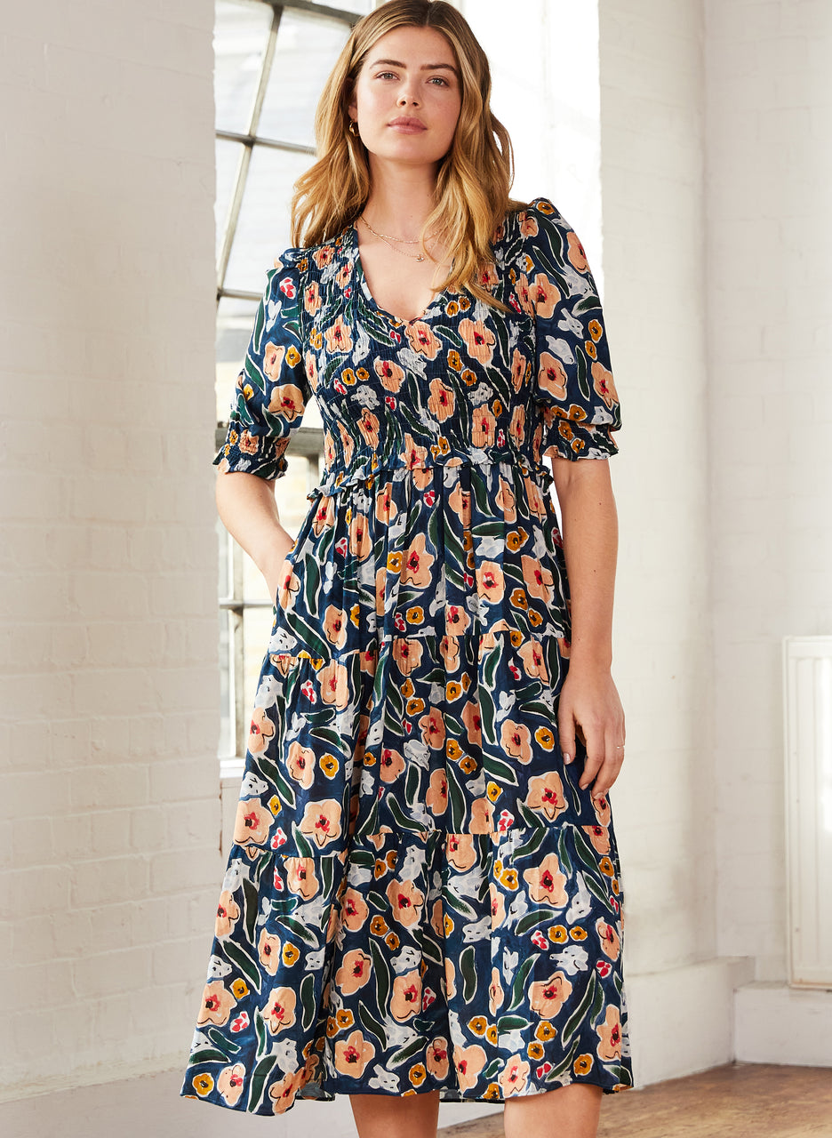 Florence Dress with LENZING™ ECOVERO™#N# #N# #N# #N# –#N# Baukjen