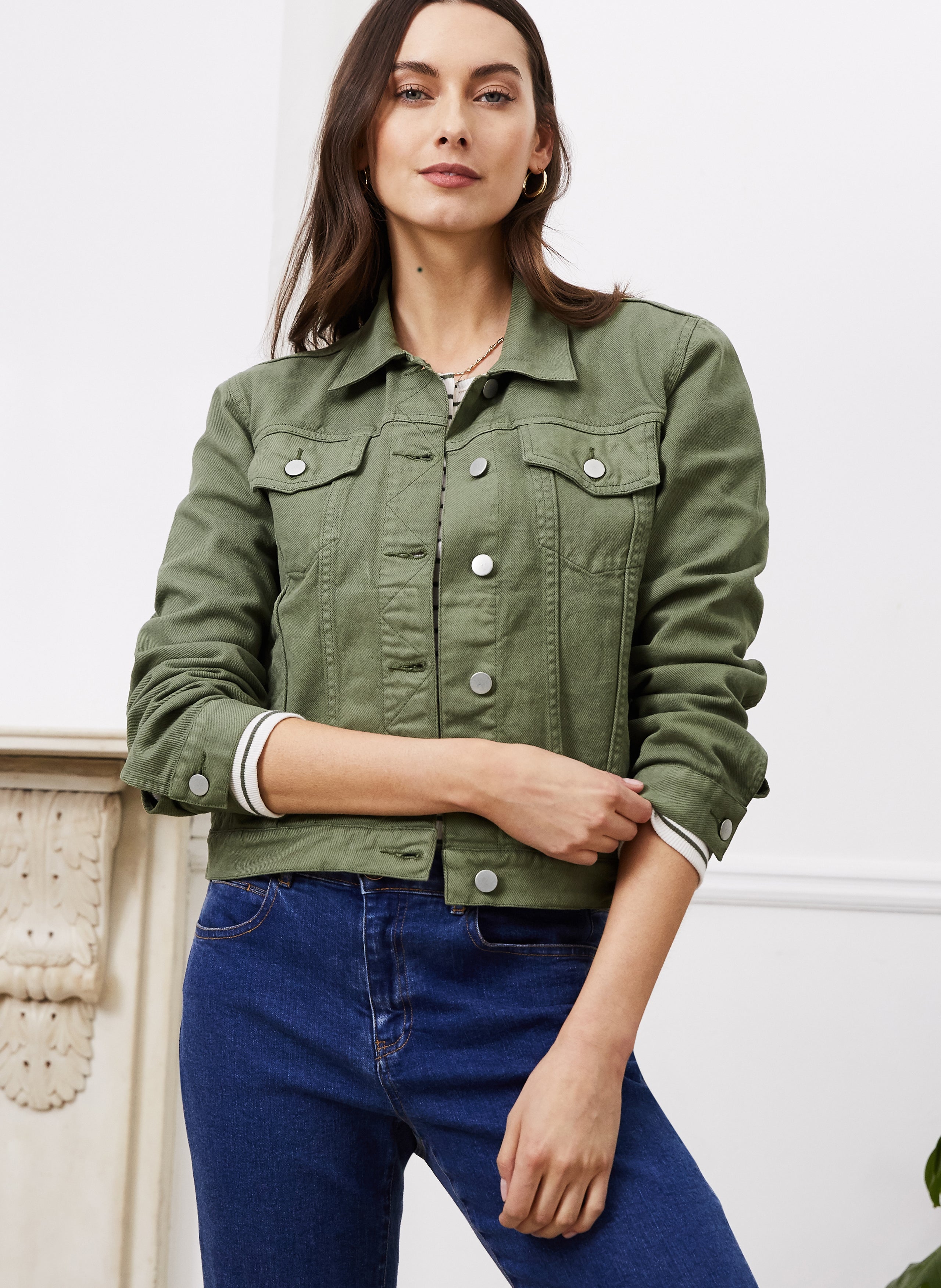 Veronica Beard Tika Denim Jacket - ShopStyle