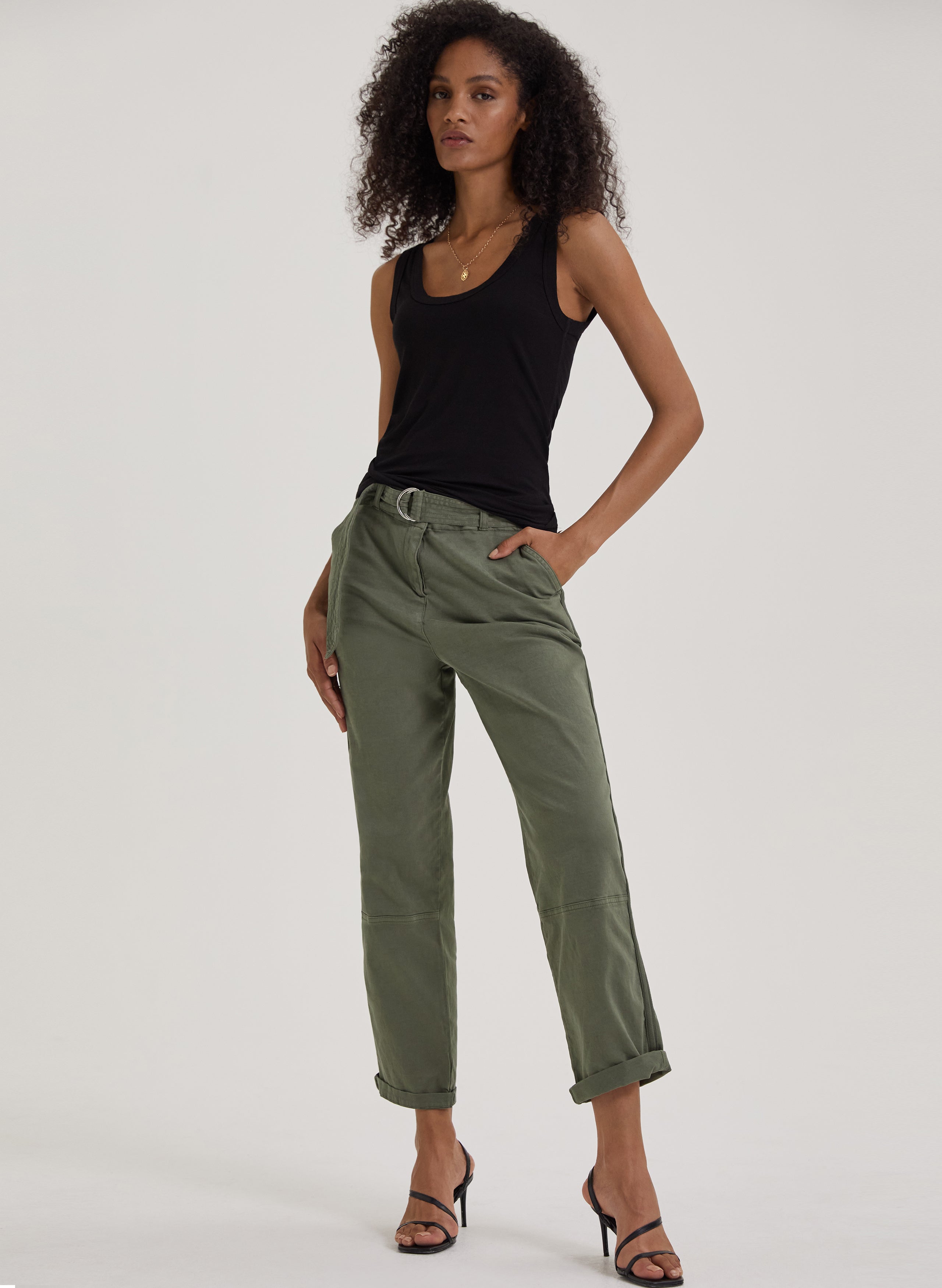 Buy dockstreet Womens Twill Cargo for Women with Twin Side Pockets and  Drawstring Closure with Cinch Bottom..4/12MBDdRizCargoOlive 28 at Amazon.in