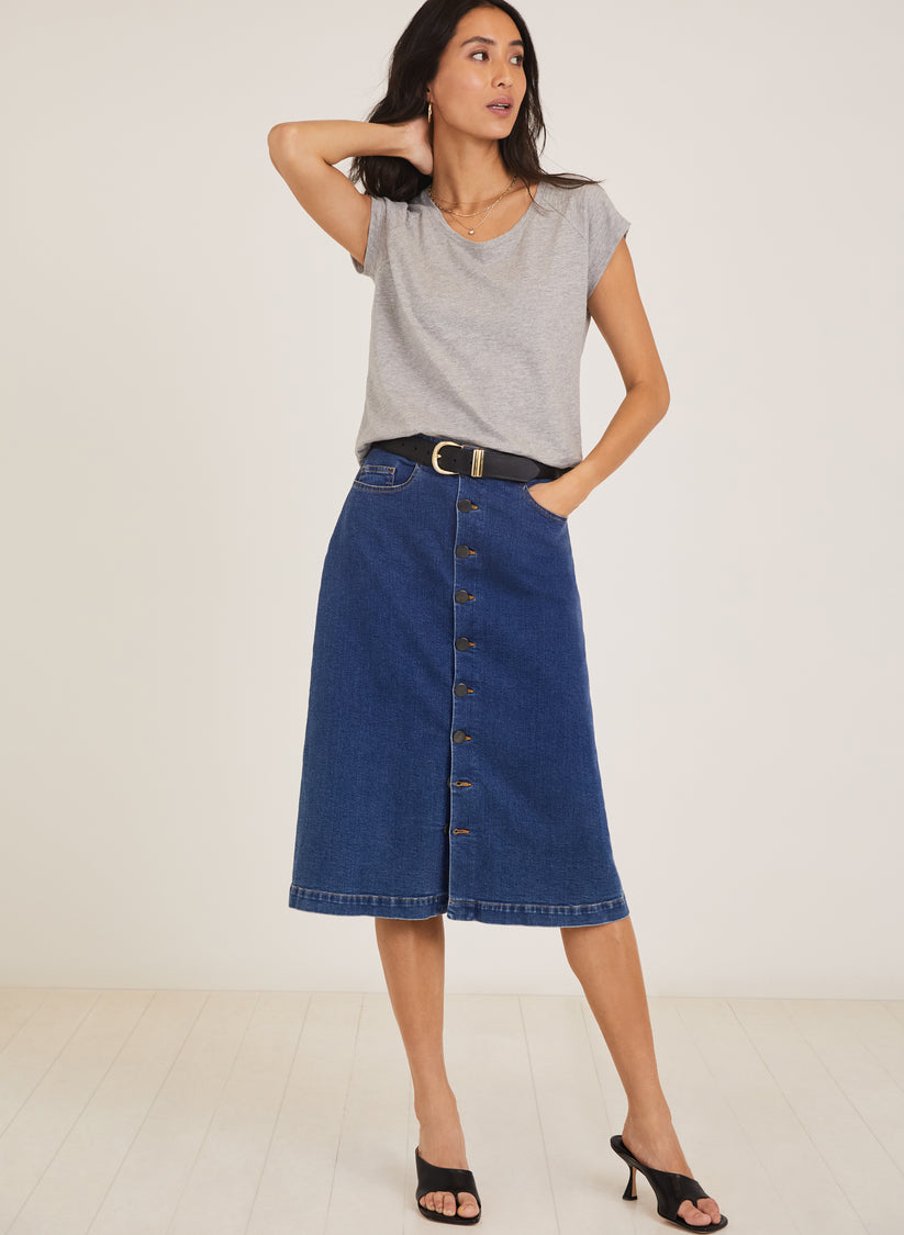 Lou Organic Skirt – Baukjen
